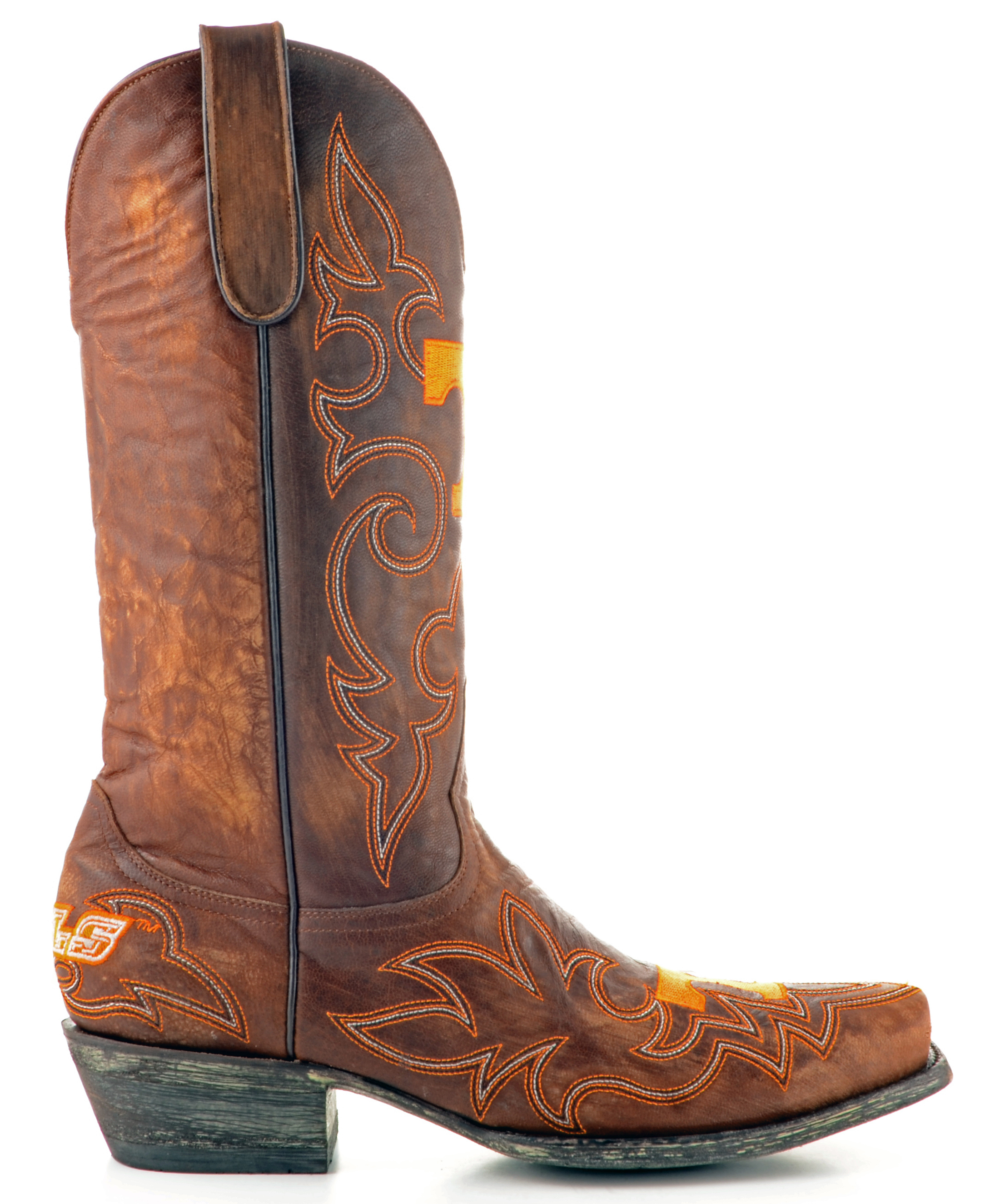 Gameday Boots Mens Leather University Of Tennessee Cowboy Boots eBay