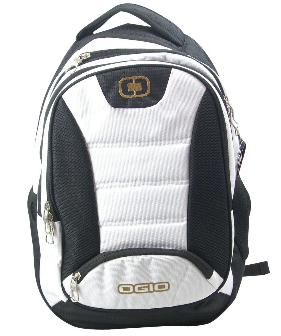OGIO White Gold Adrenaline Driven 17" Notebook Laptop Backpack Bag