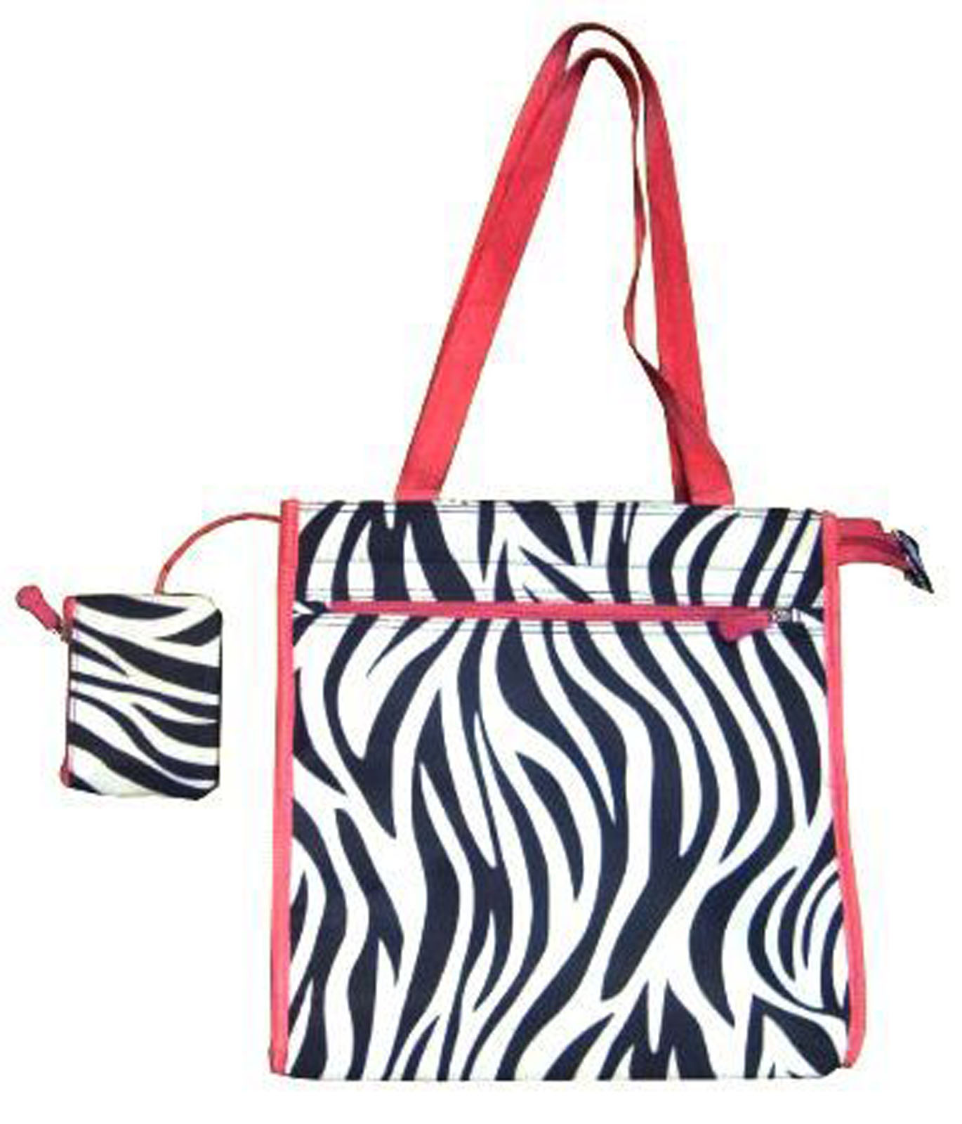 small zebra purse