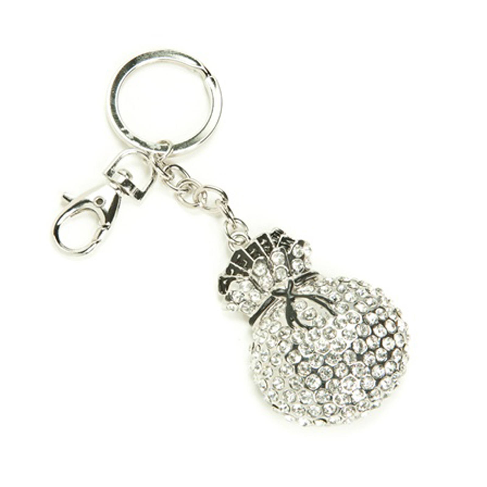 Crystal Rhinestone Keychain Key Ring w/ Clasp eBay