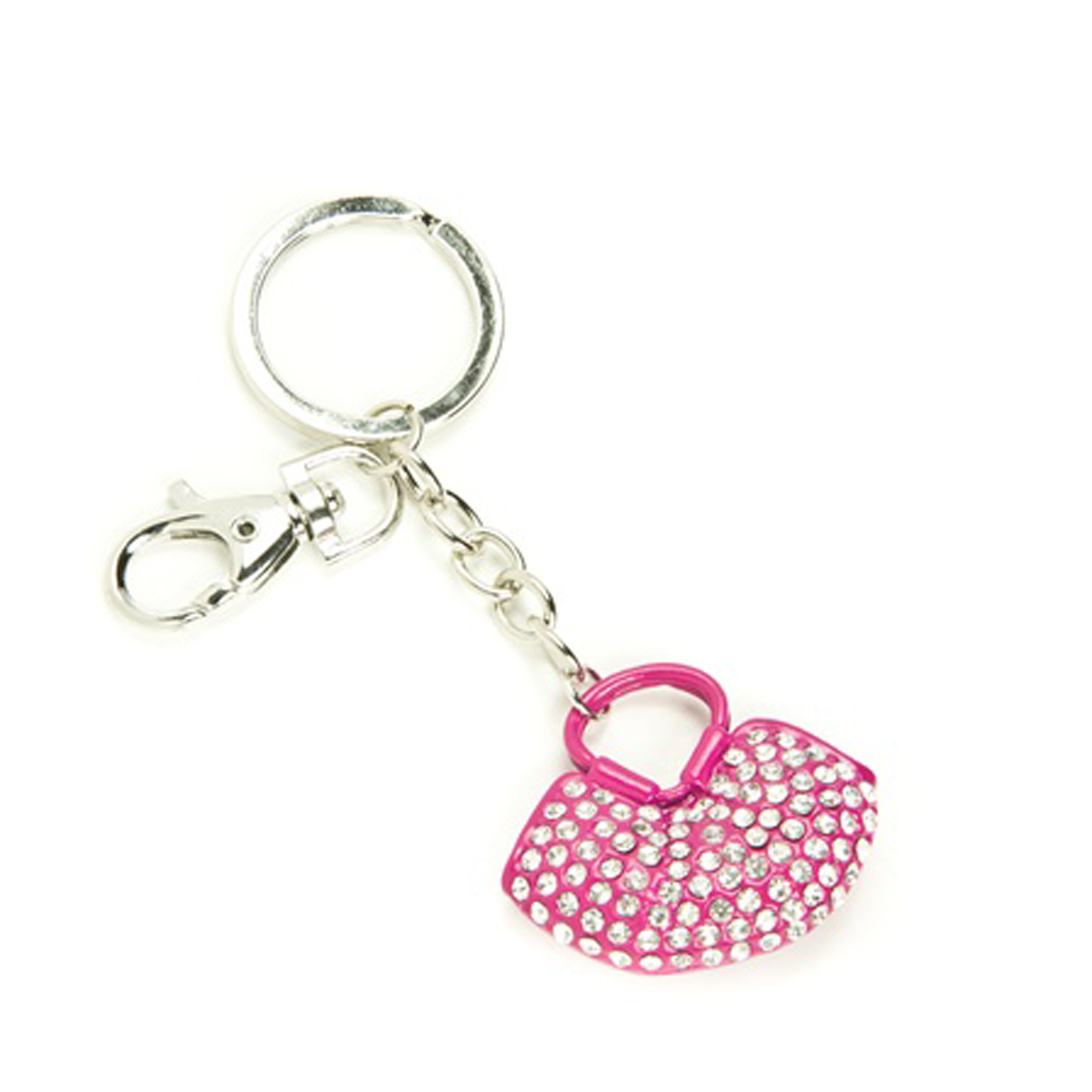 Crystal Rhinestone Keychain Key Ring w/ Clasp eBay