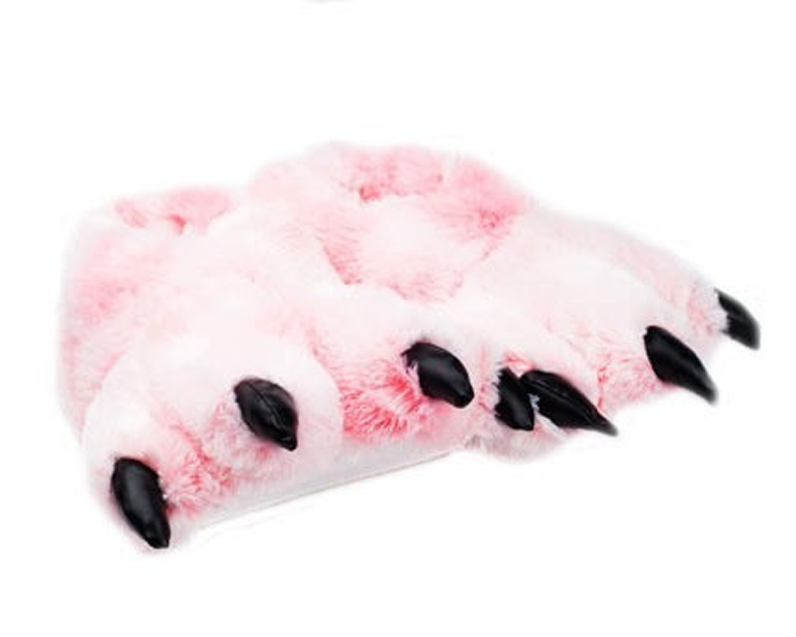 SPE2061 Knitted Leopard Furry Slippers