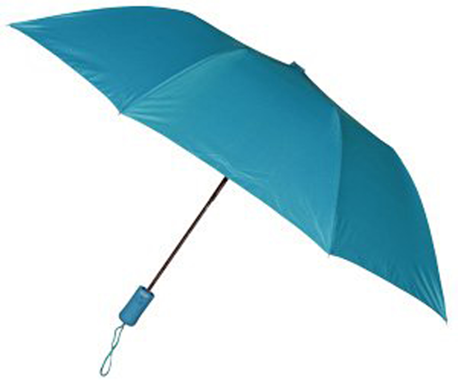 Rainkist Teal Blue The Star Auto Automatic Open Folding Travel Rain