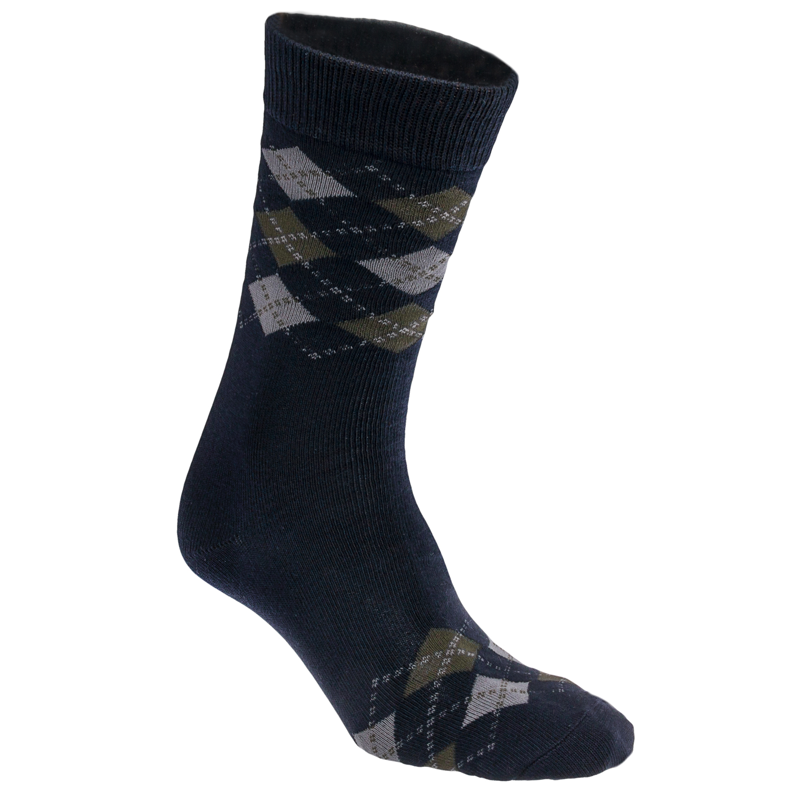FineFitMensFancyCottonArgyleDressSocksShoes612