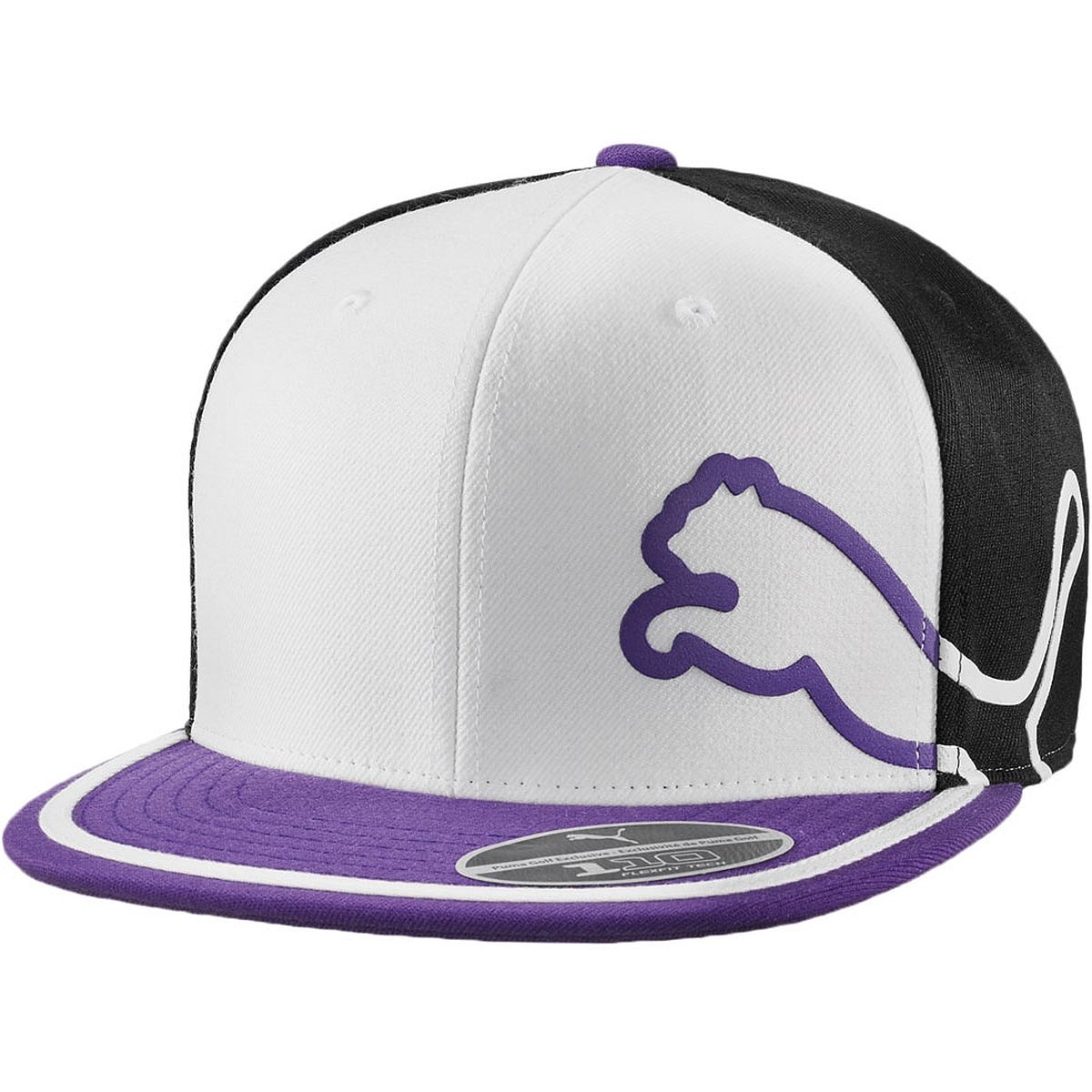 Puma Men's Monoline 3Color 110 Stretch Flat Bill Snapback Cap Golf Hat