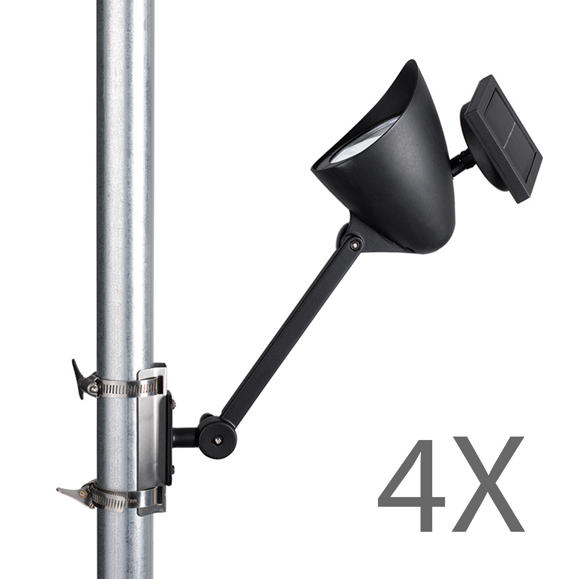 4 Pack Westinghouse High Output Outdoor Wall Mount Solar LED Flag Spot Light eBay