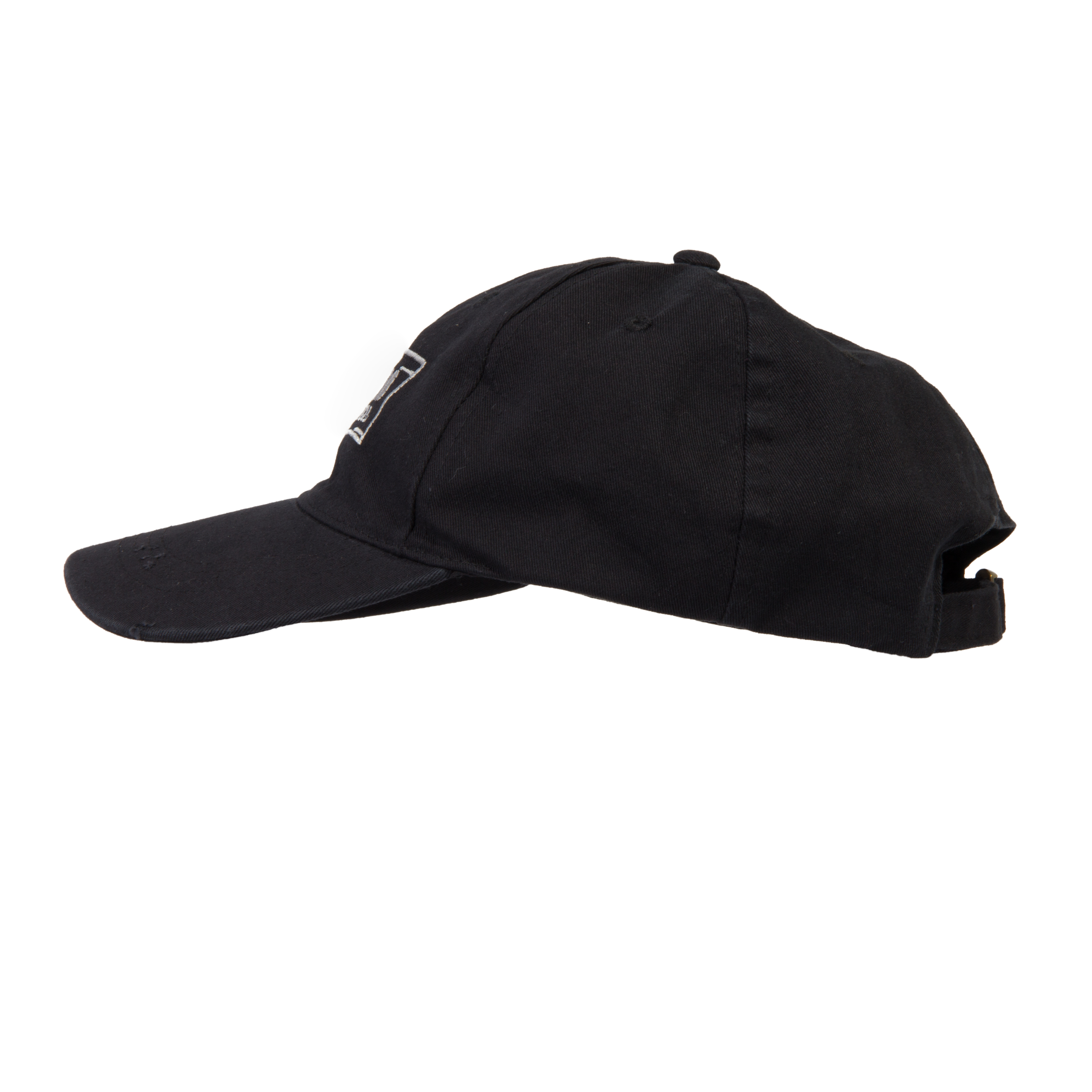Voodoo Tactical Men's Black Cotton Distressed Adjustable Buckle Logo Cap Hat NEW - Picture 2 of 4