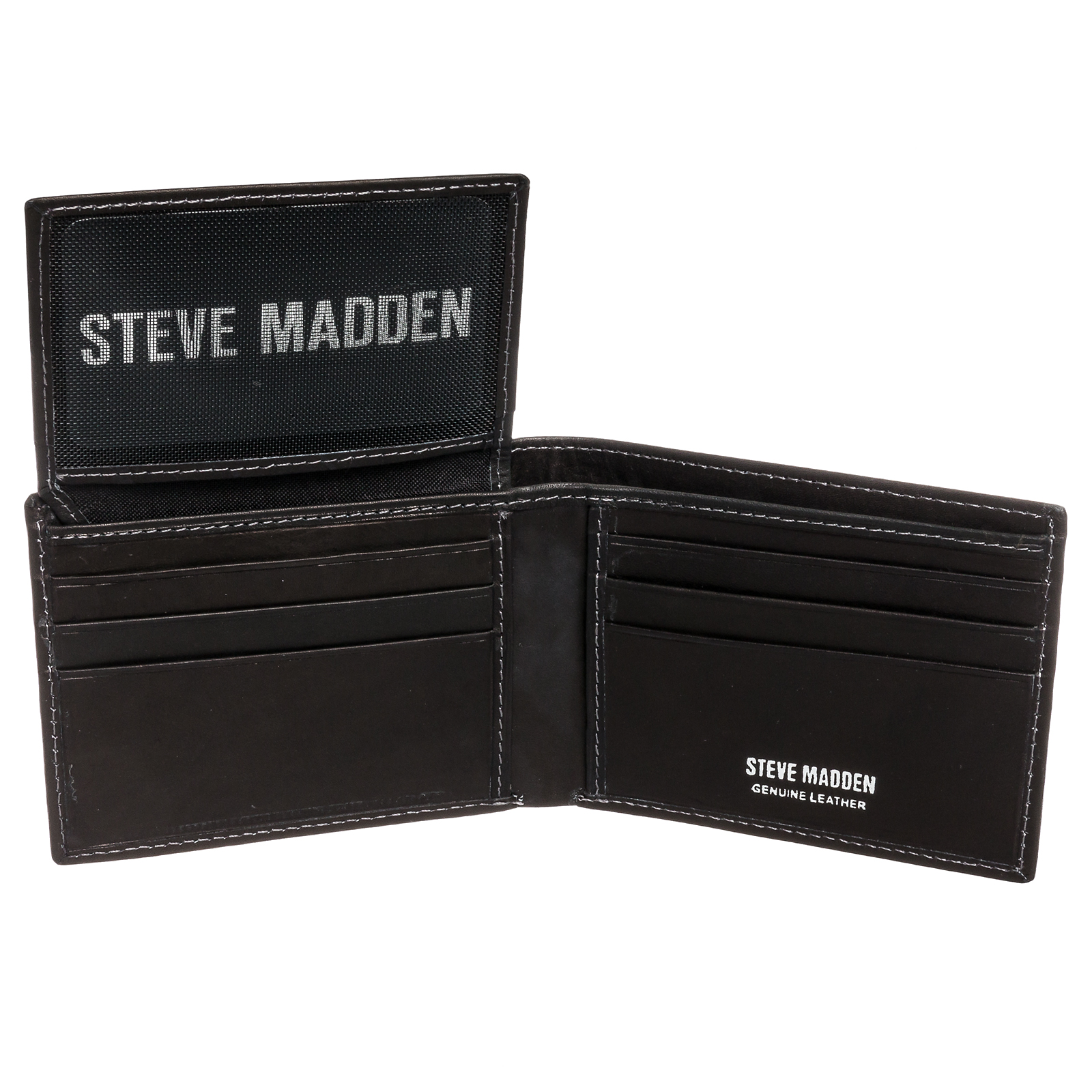 steve madden mens genuine leather antique passcase billfold bifold wallet steve madden mens genuine leather antique passcase billfold bifold wallet