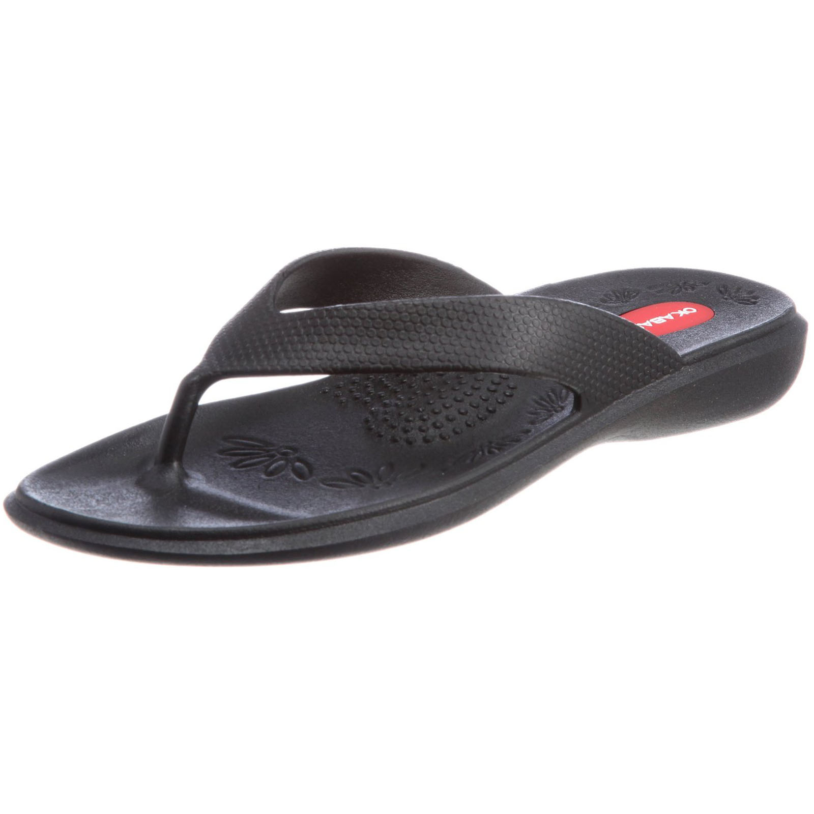 Okabashi Womens Black Splash Comfy Thong Flip Flop Sandal Shoes | okabashi womens black maui orthopedic thong flip flop Okabashi Womens Black Splash Comfy Thong Flip Flop Sandal Shoes | okabashi womens black maui orthopedic thong flip flop