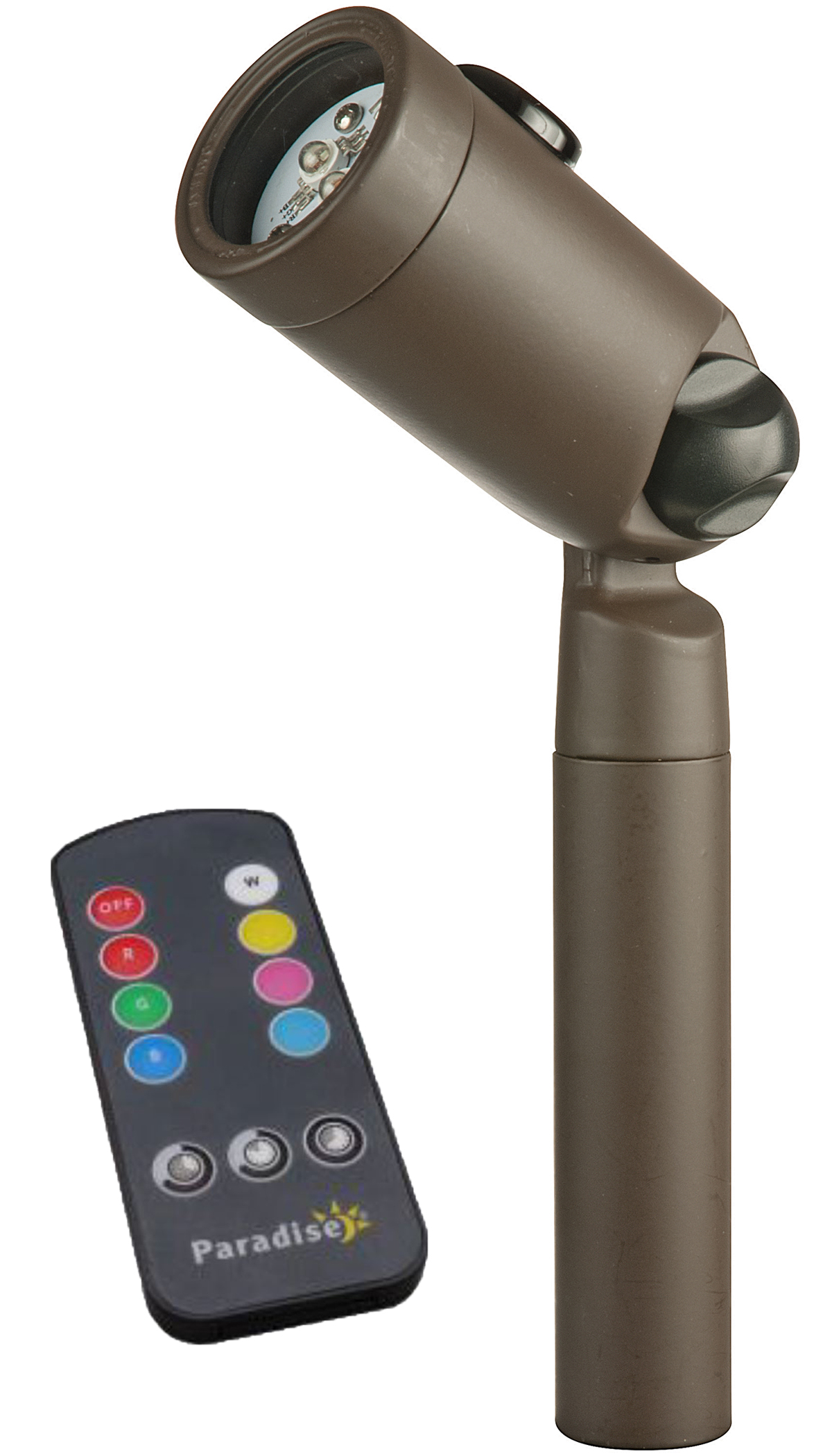 Paradise Low Voltage Outdoor Garden Aluminum Color LED Spot Light, Bronze eBay