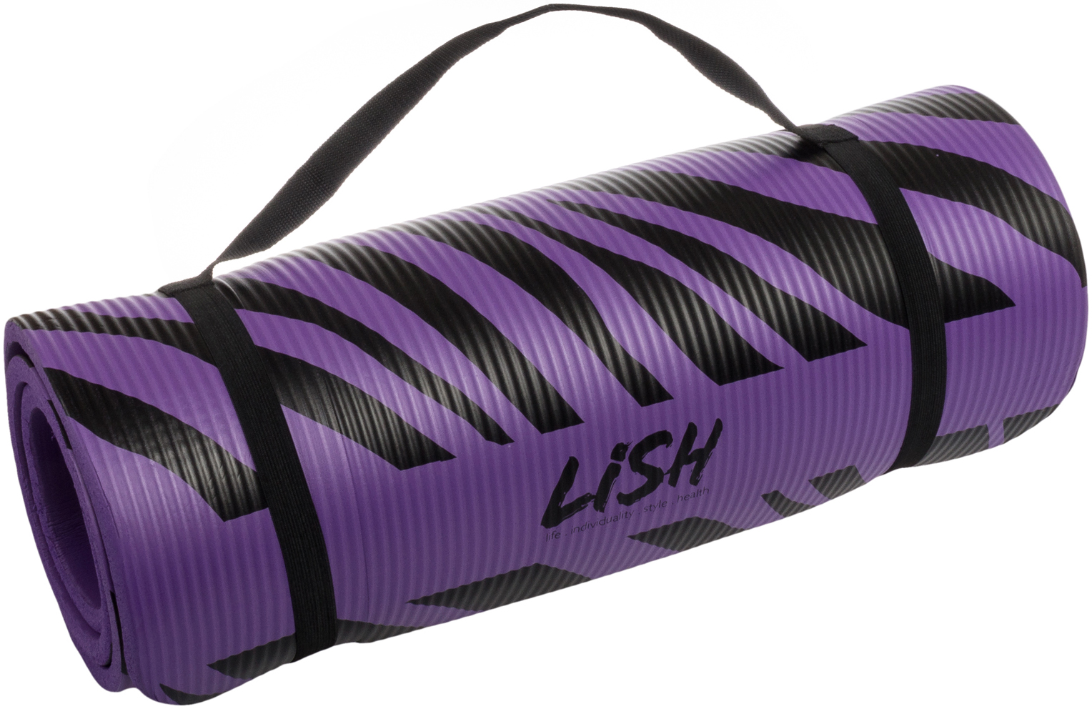 LISH Extra Thick Foam Nonslip Exercise Fitness Pilates Floor Yoga Mat