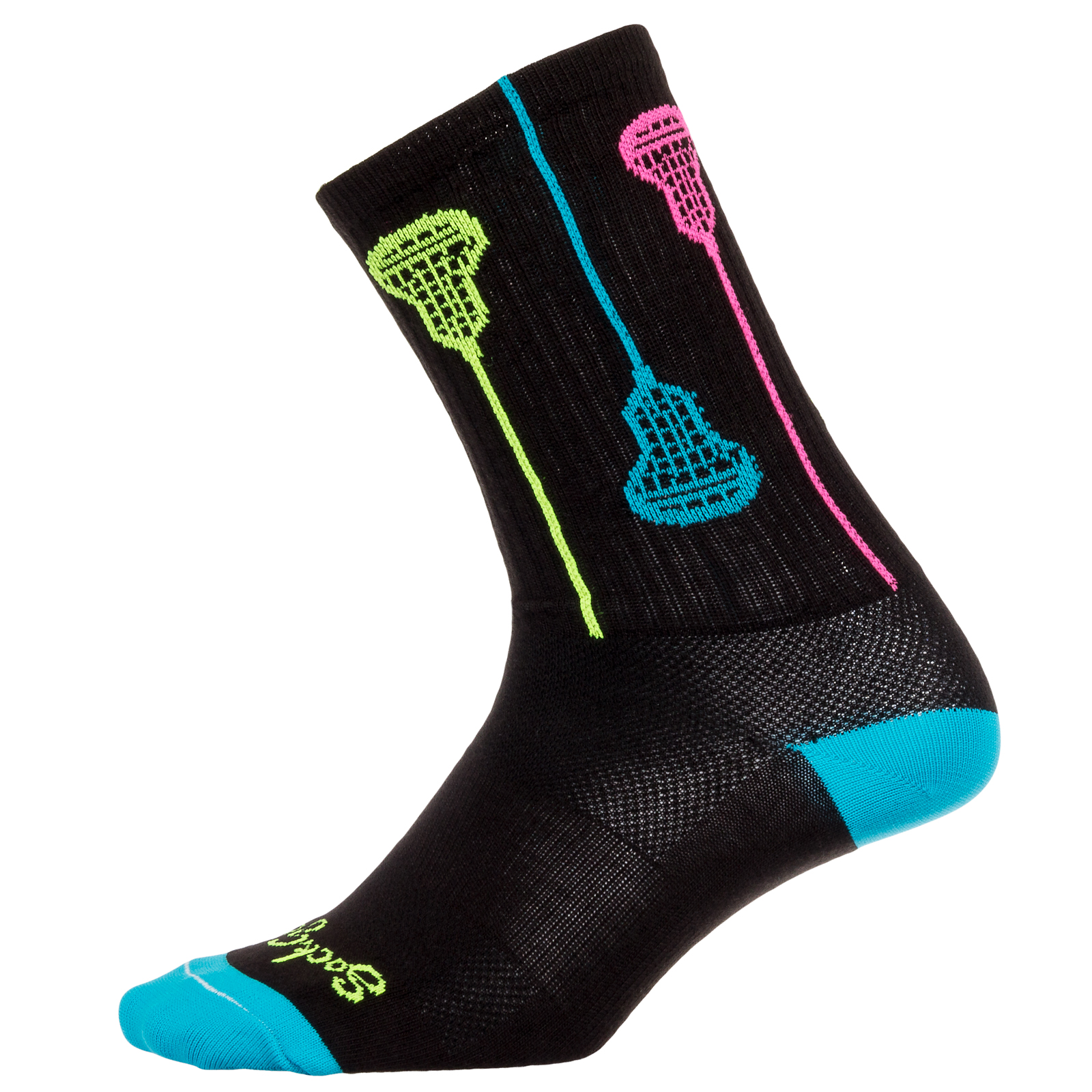 SockGuy Acrylic Kids Mini 6" Cuff Sports Lacrosse Crew Socks eBay