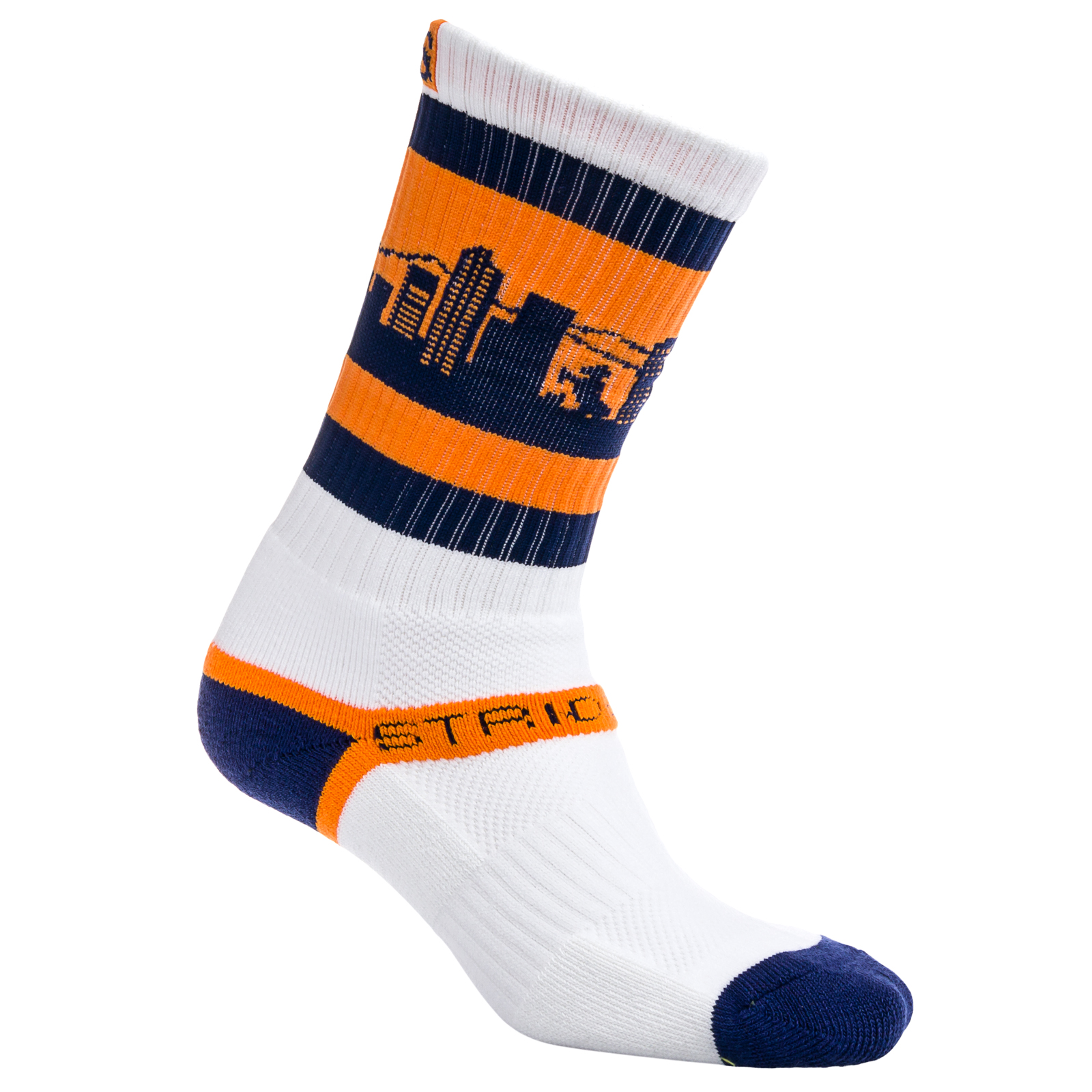 All Listings The best athletic socks provide a snug, yet comfortable fit, conforming to the shape of the foot and resisting rolling down or sliding. Many athletic compression socks also have built-in moisture management to help keep feet dry in high-pressure situations.