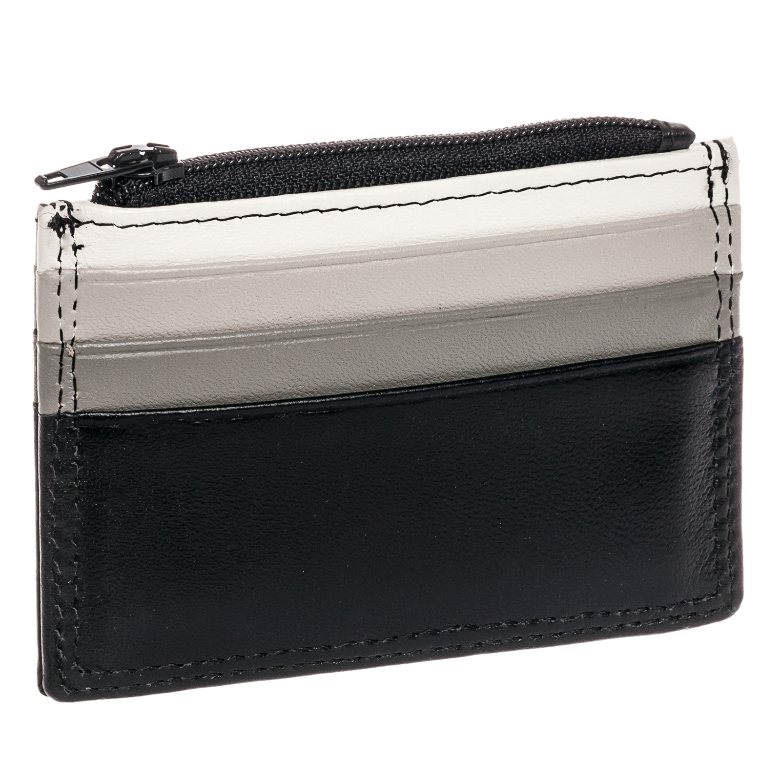 Orchill Mens Leather Hemlock Ultra Slim Zip Card Case Wallet eBay