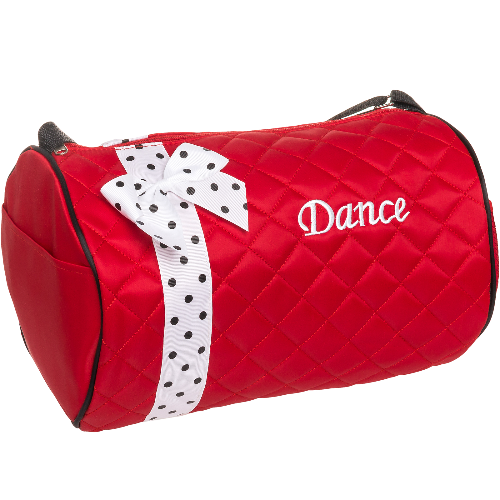 Silver Lilly New Girl Dance Cheer Ballet Duffel Travel Gym Duffle Bag w