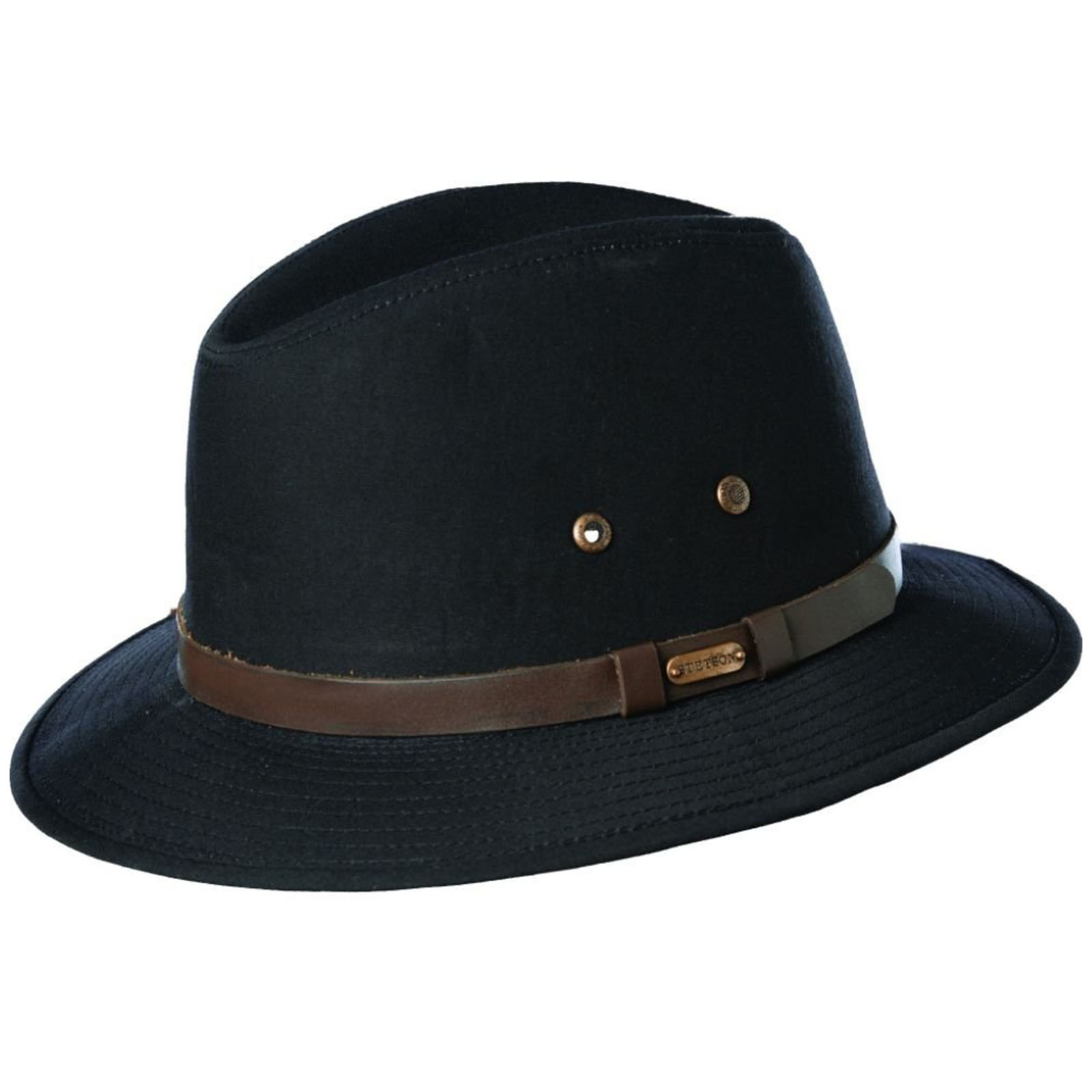 Stetson Dorfman Mens Cotton Gable Water Repellent Safari Sun Cap Hat