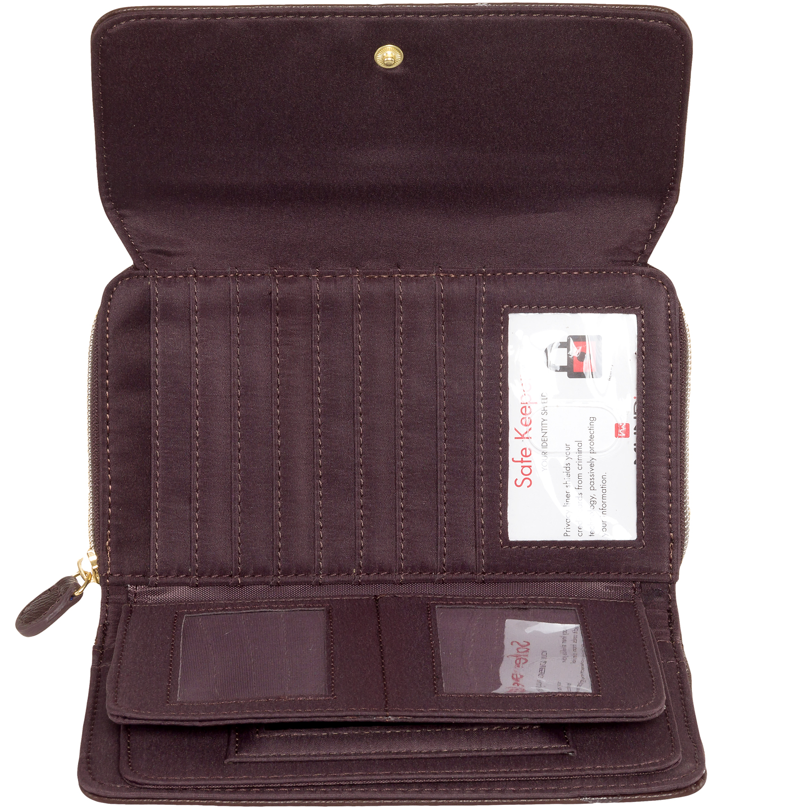 Mundi Women's My Big Fat Wallet New Checkbook Flap Large Organizer