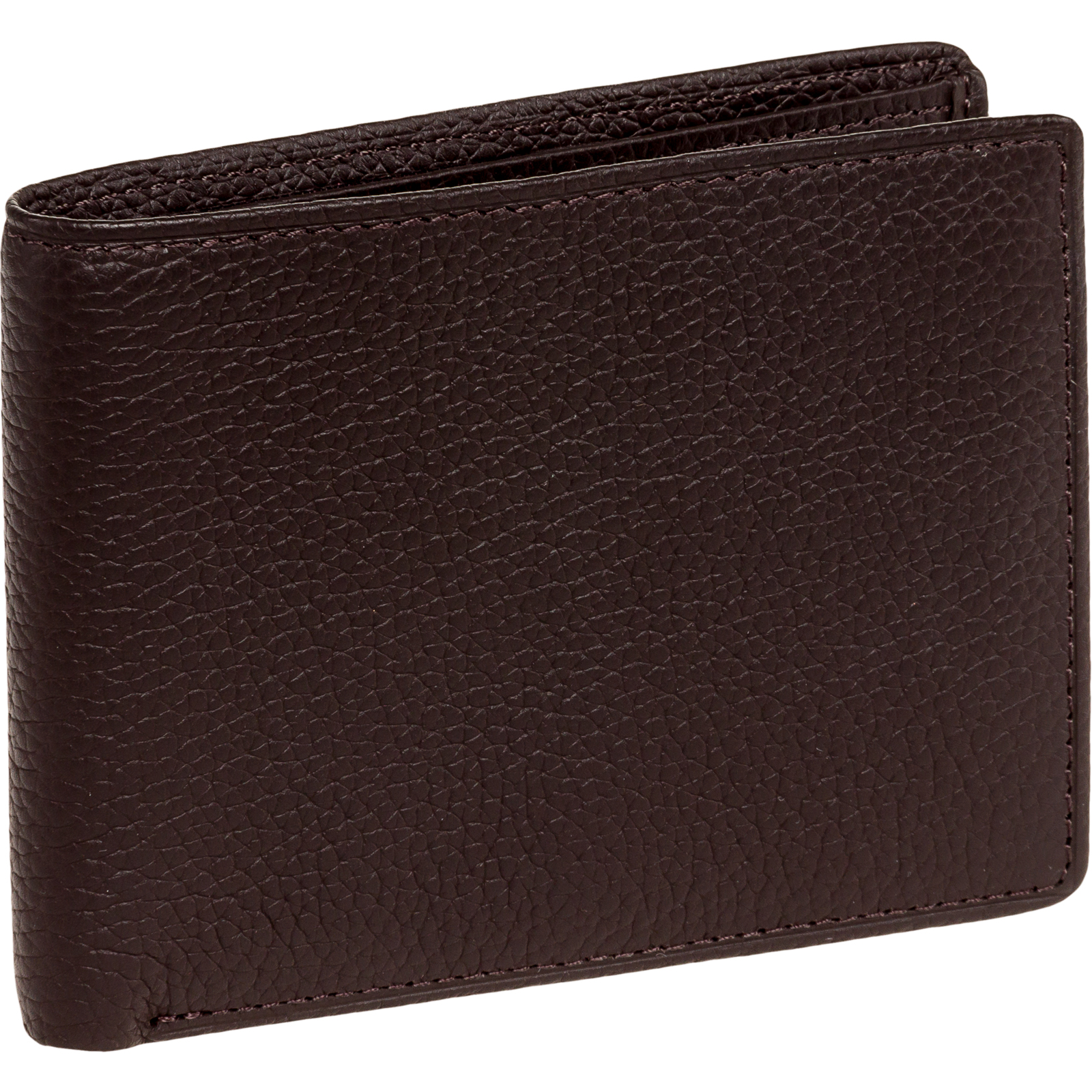 ROSS MICHAELS NEW Mens Genuine Leather Logo Embossed Bifold Wallet eBay