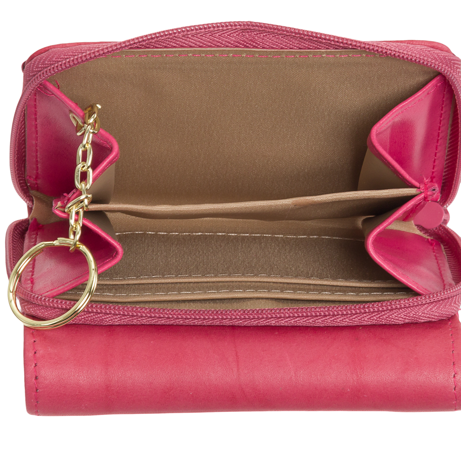 Buxton Leather Heiress Minimizer French Accordion Zip Purse Wallet eBay