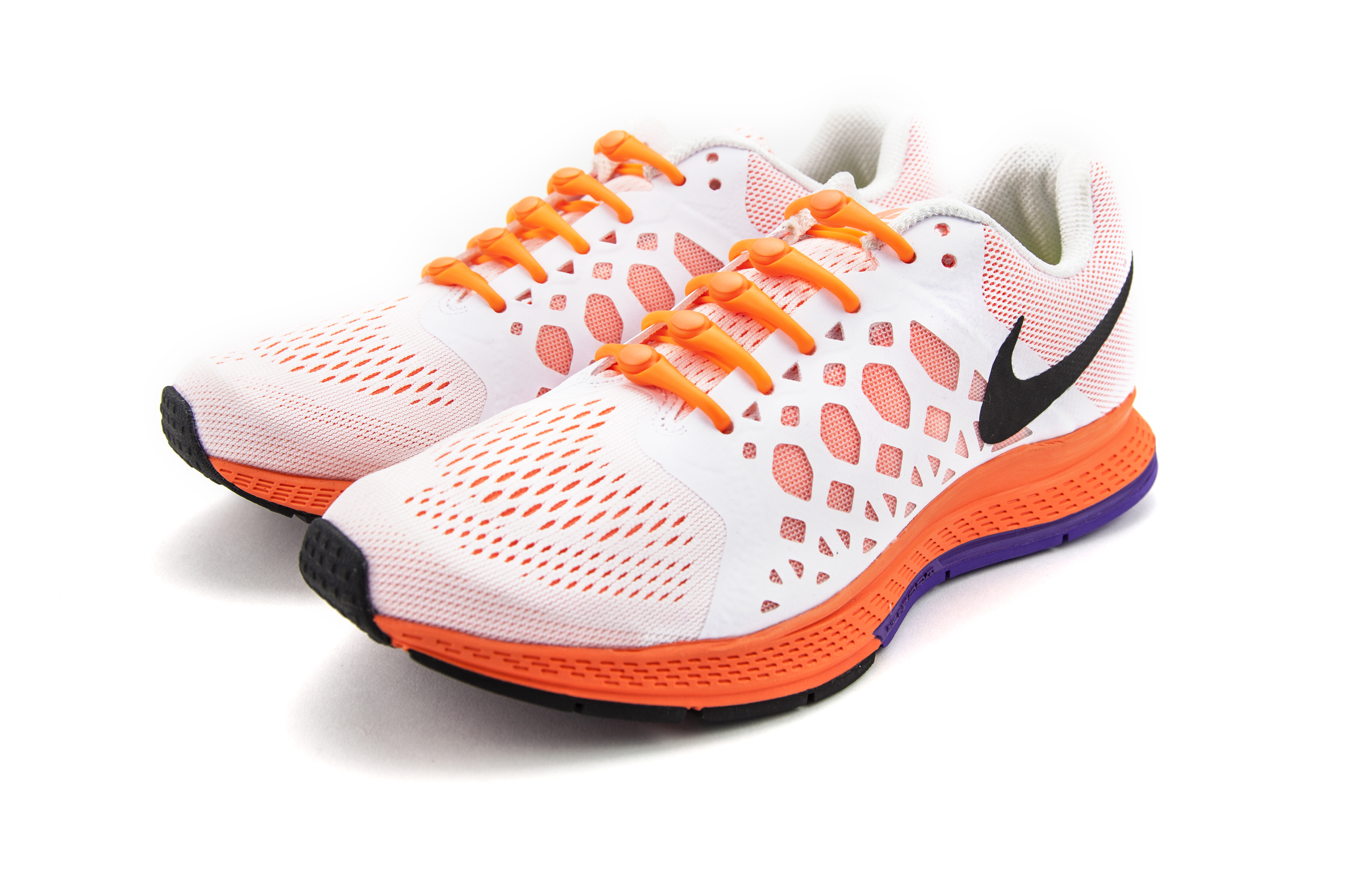 HICKIES Elastic No Tie Shoelace Athletic Shoe Lacing System 2 Pack