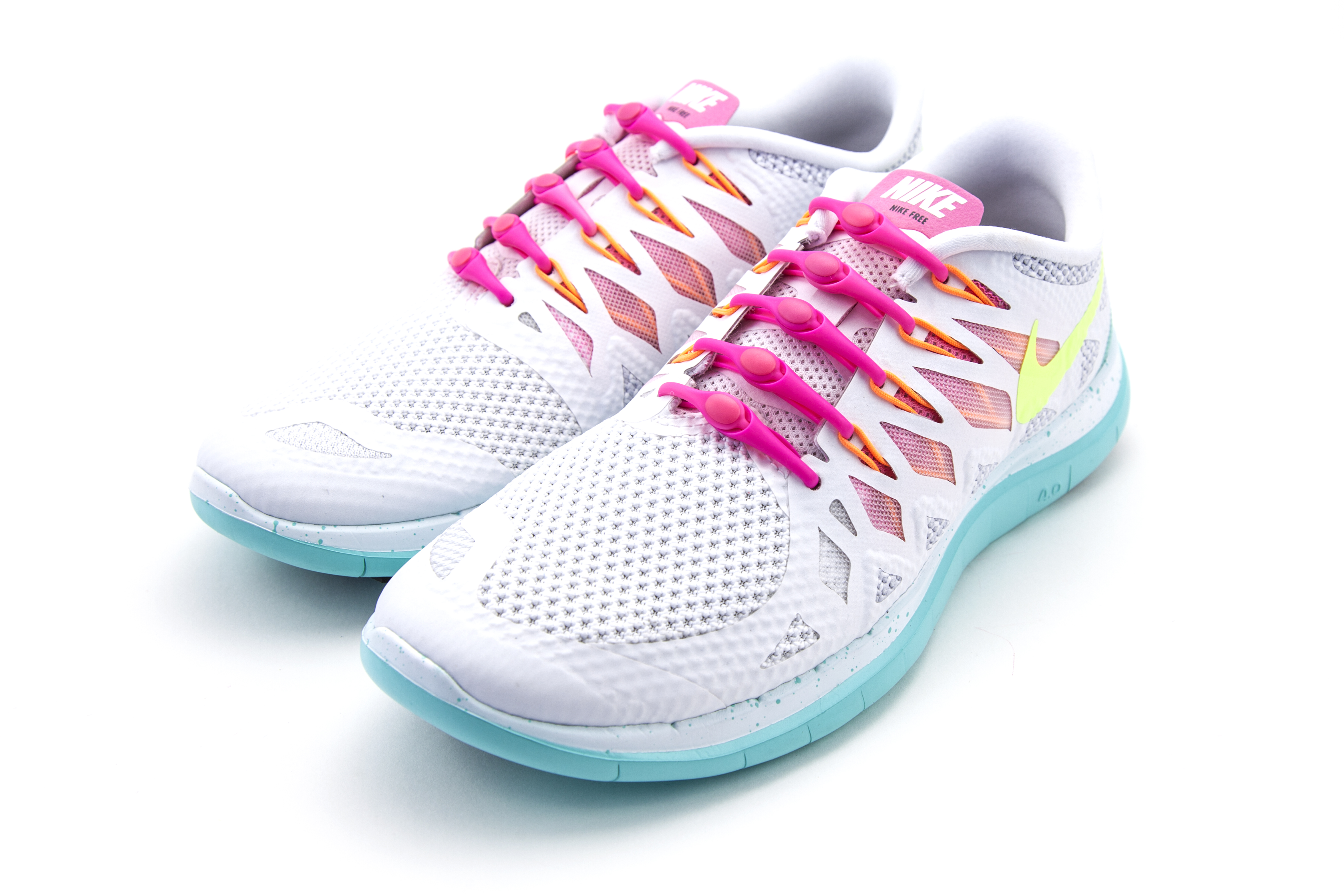 HICKIES Elastic No Tie Shoelace Athletic Shoe Lacing System 2 Pack eBay