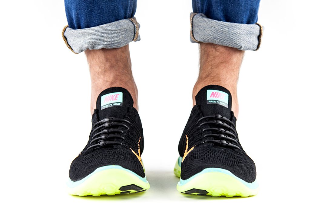 HICKIES Elastic No Tie Shoelace Athletic Shoe Lacing