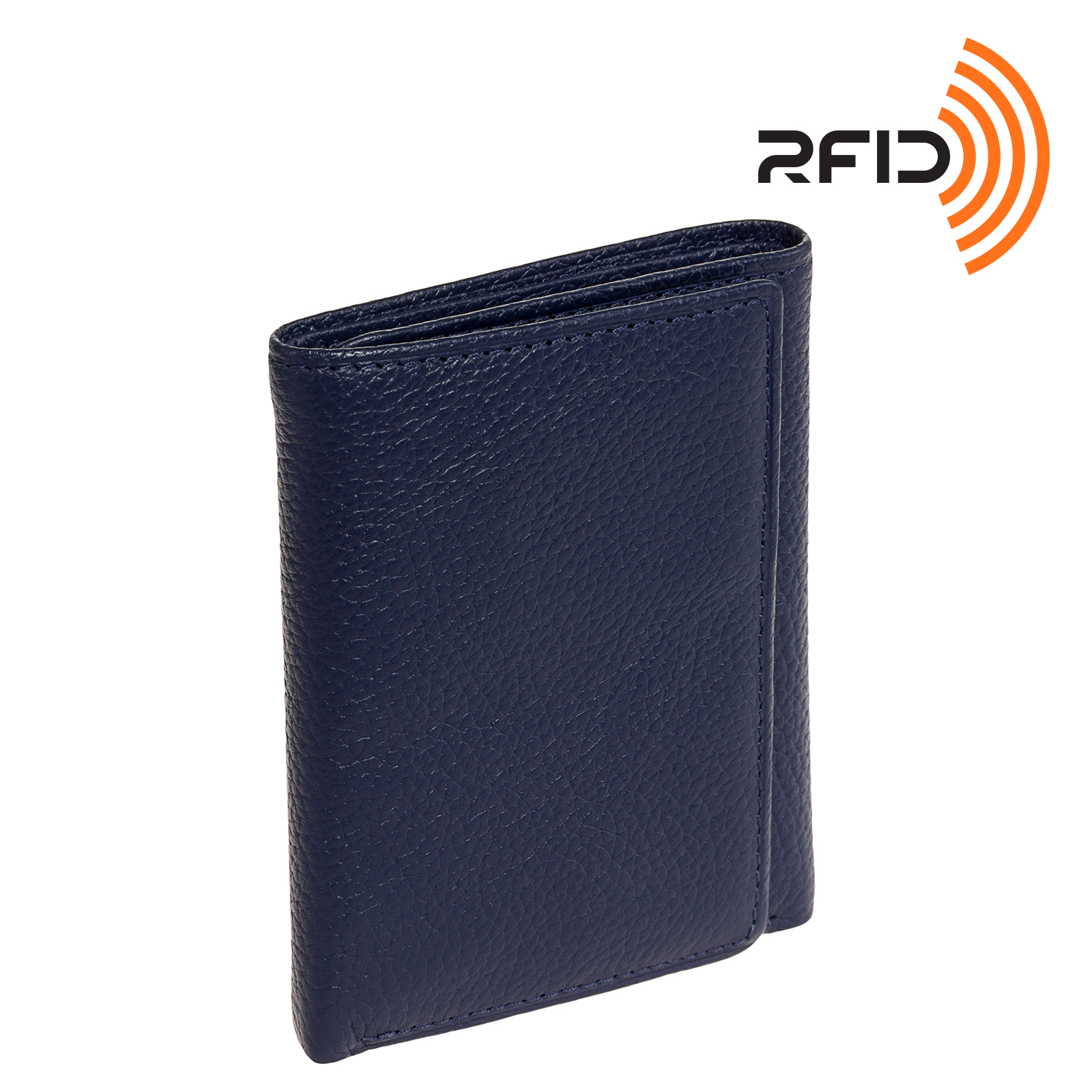 Ross Michaels Mens Leather Trifold Wallet w/ RFID Insert eBay