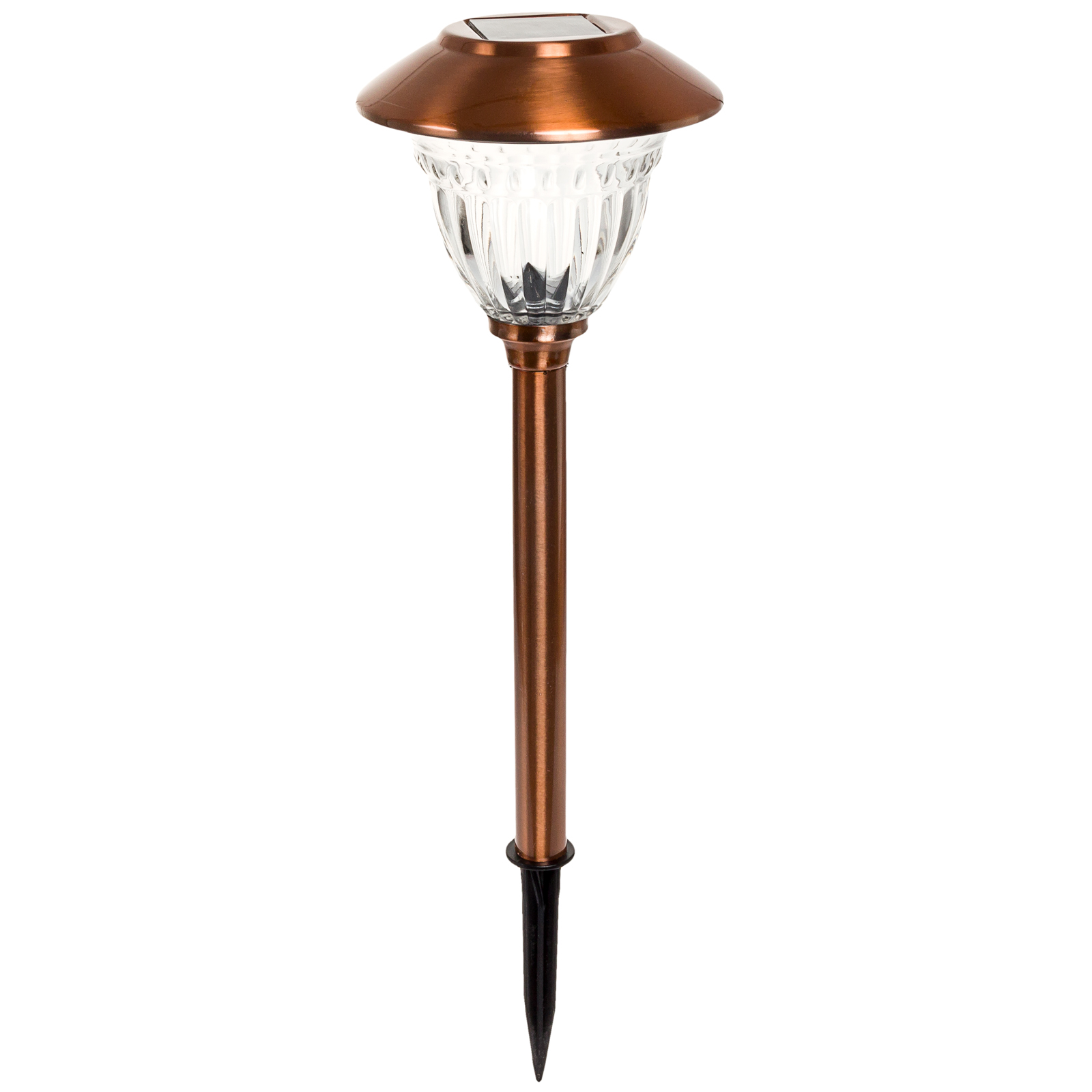 ENERGIZER NEW Stainless Steel LED Solar Stake Path Light Set (10 Pack