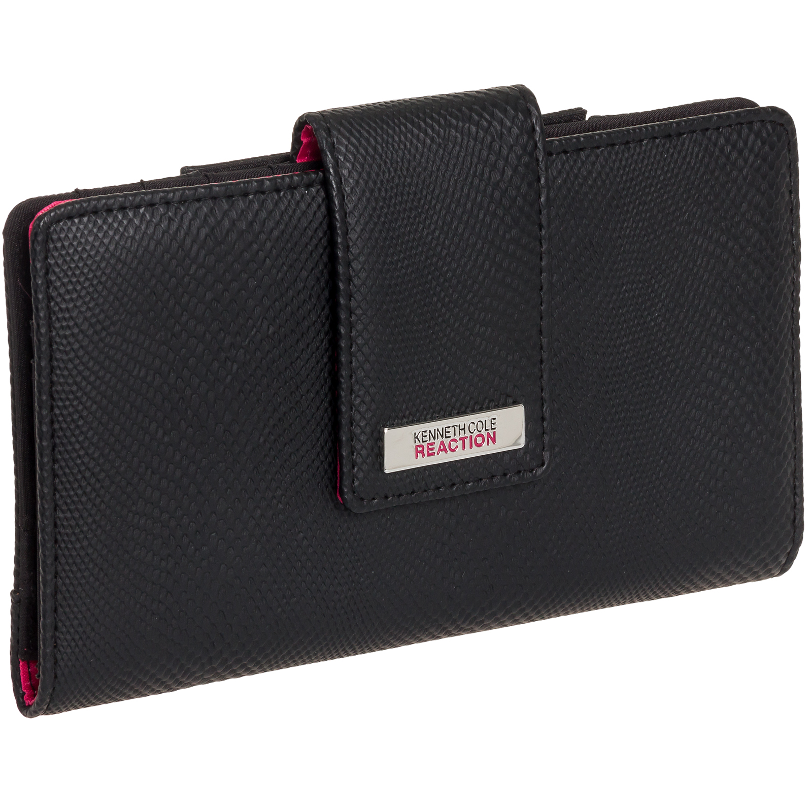 Cole Reaction Women's Color Block Tab PVC Utility Clutch Wallet