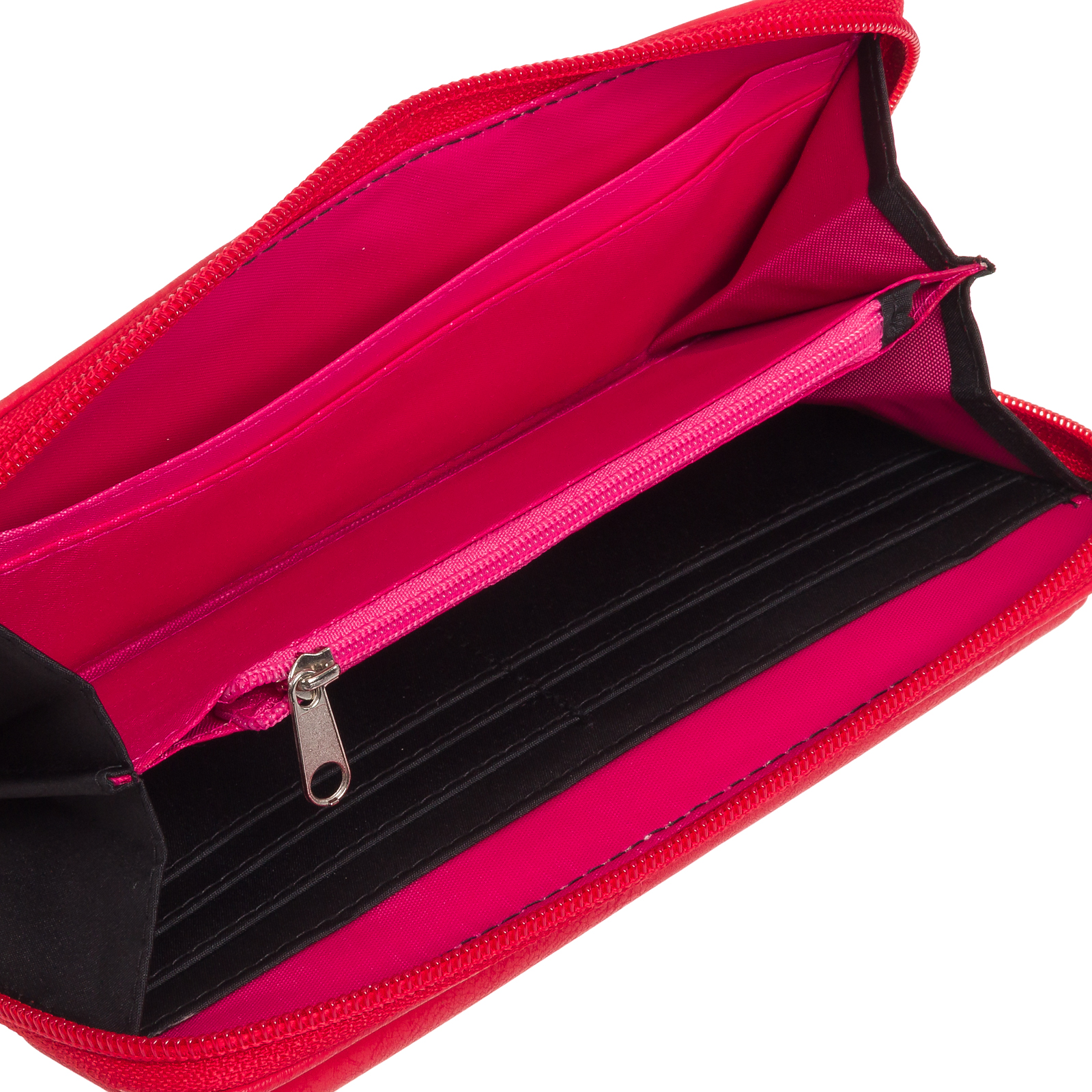 Cole Reaction Womens Buff Urban Organizer Wallet Zip Tab Clutch