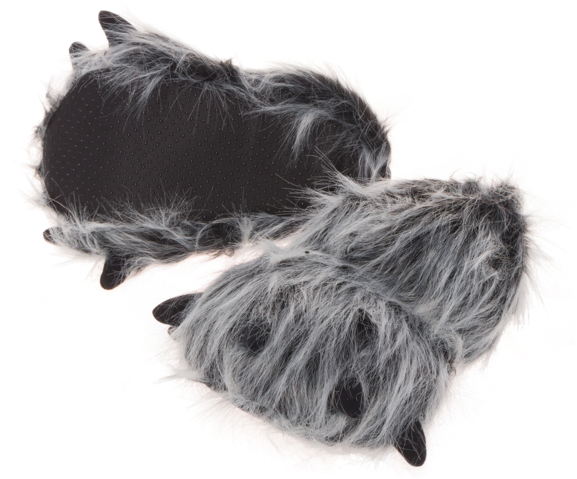 SILVER LILLY NEW Bear Paw Plush Animal Halloween Costume Slippers