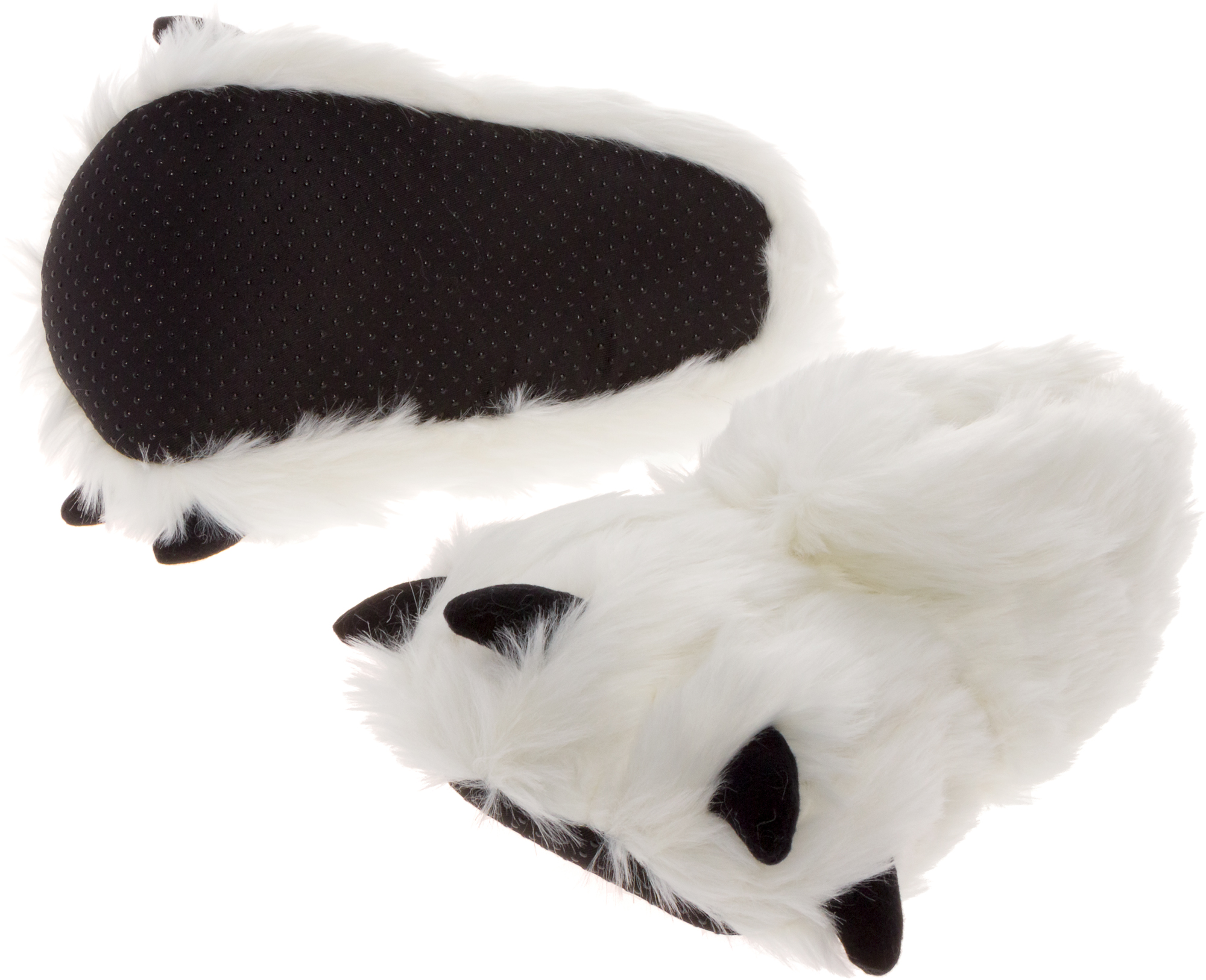 SILVER LILLY NEW Bear Paw Plush Animal Halloween Costume Slippers