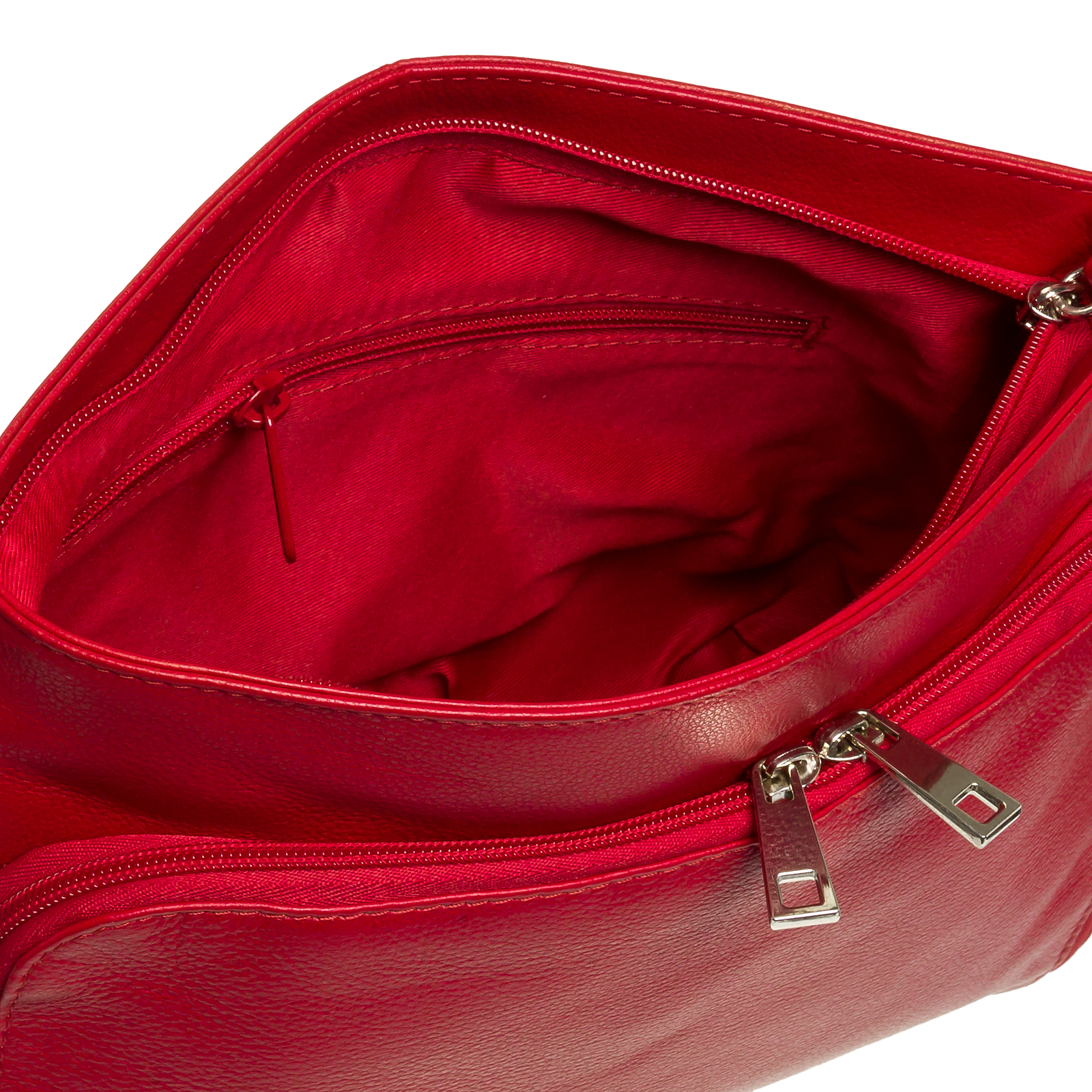 Silver Lilly Women's Genuine Leather Concealed Carry Gun Purse CCW