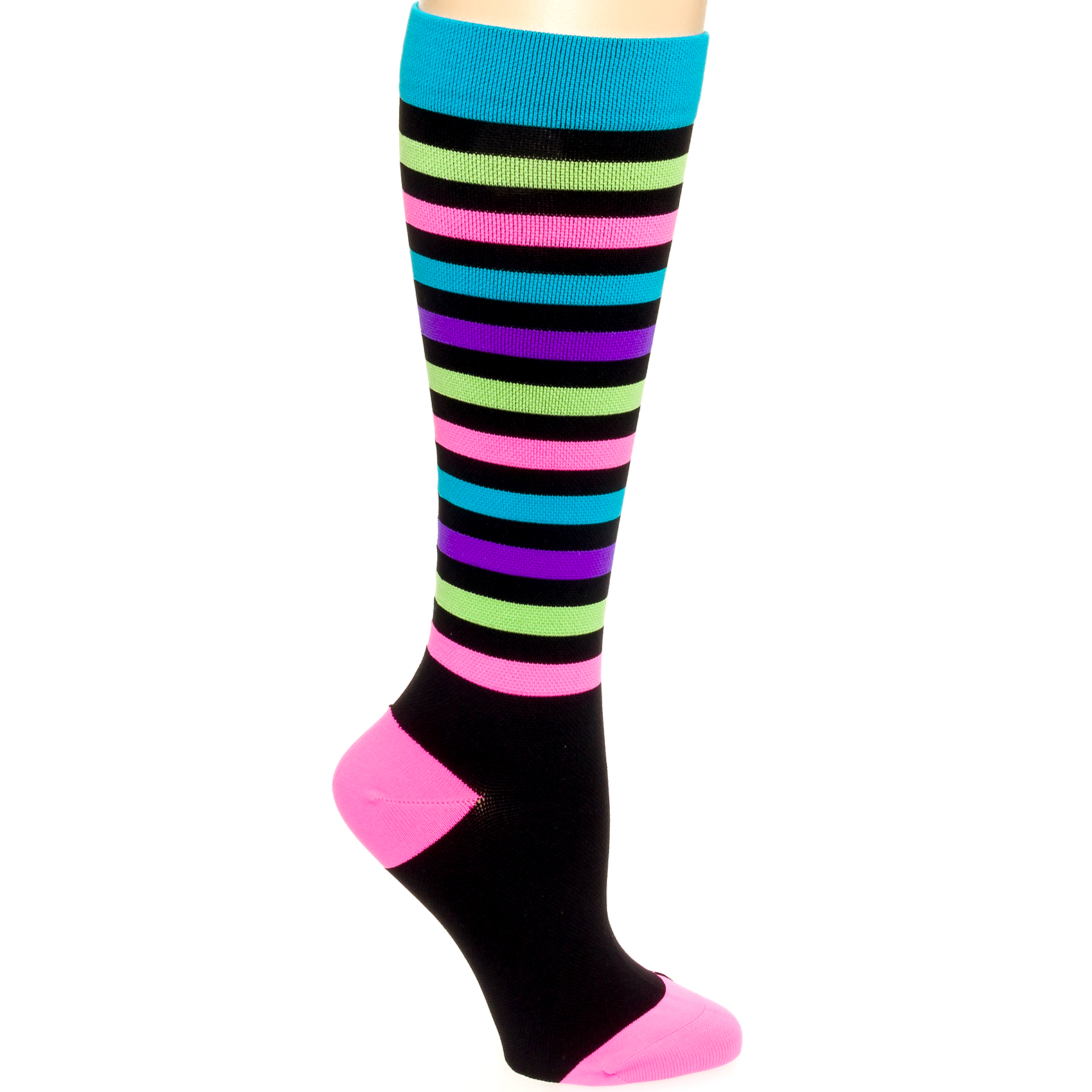 LISH Nurse 1525mmHG Graduated Compression Socks for Women 3 Pack eBay