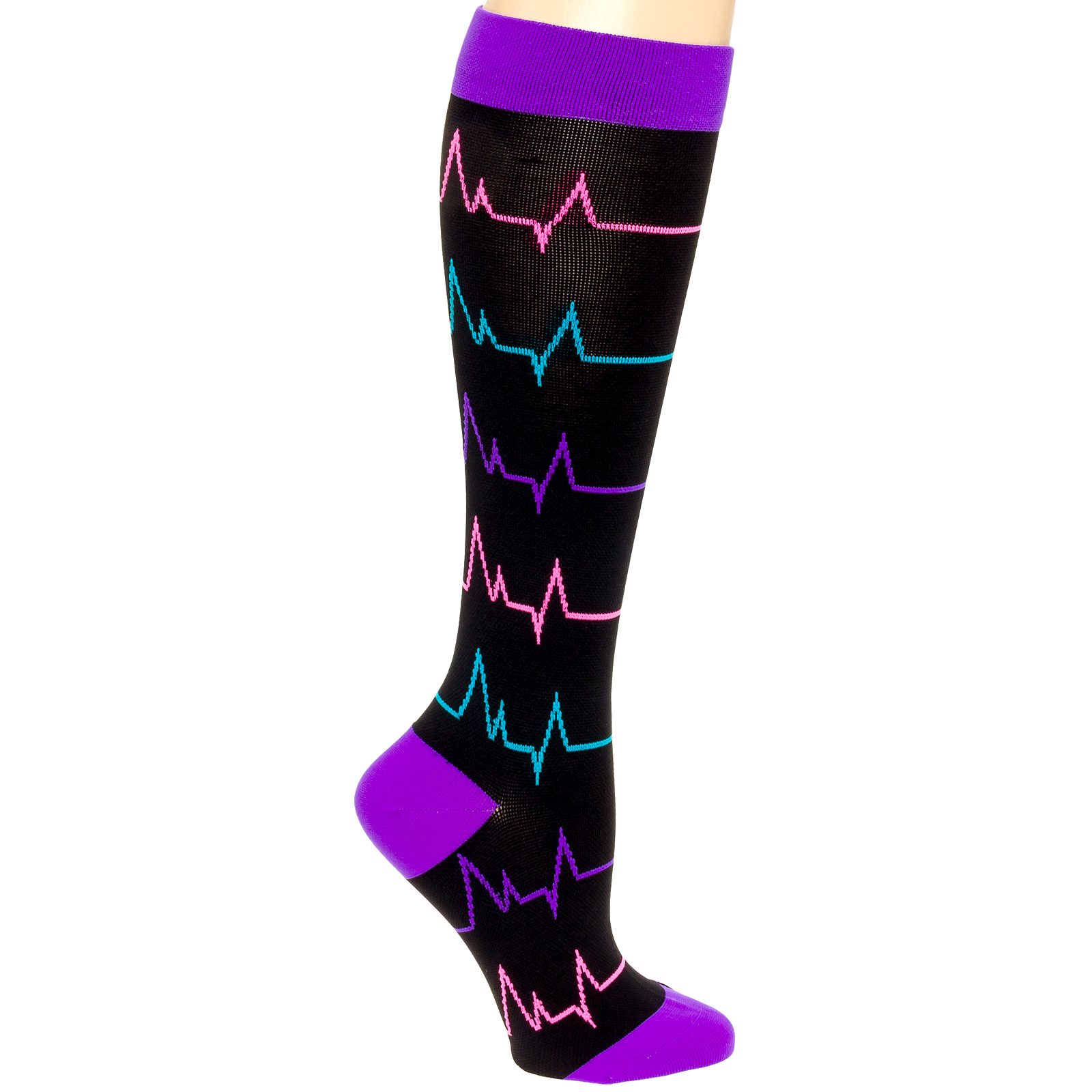 LISH Nurse 1525mmHG Graduated Compression Socks for Women 3 Pack eBay
