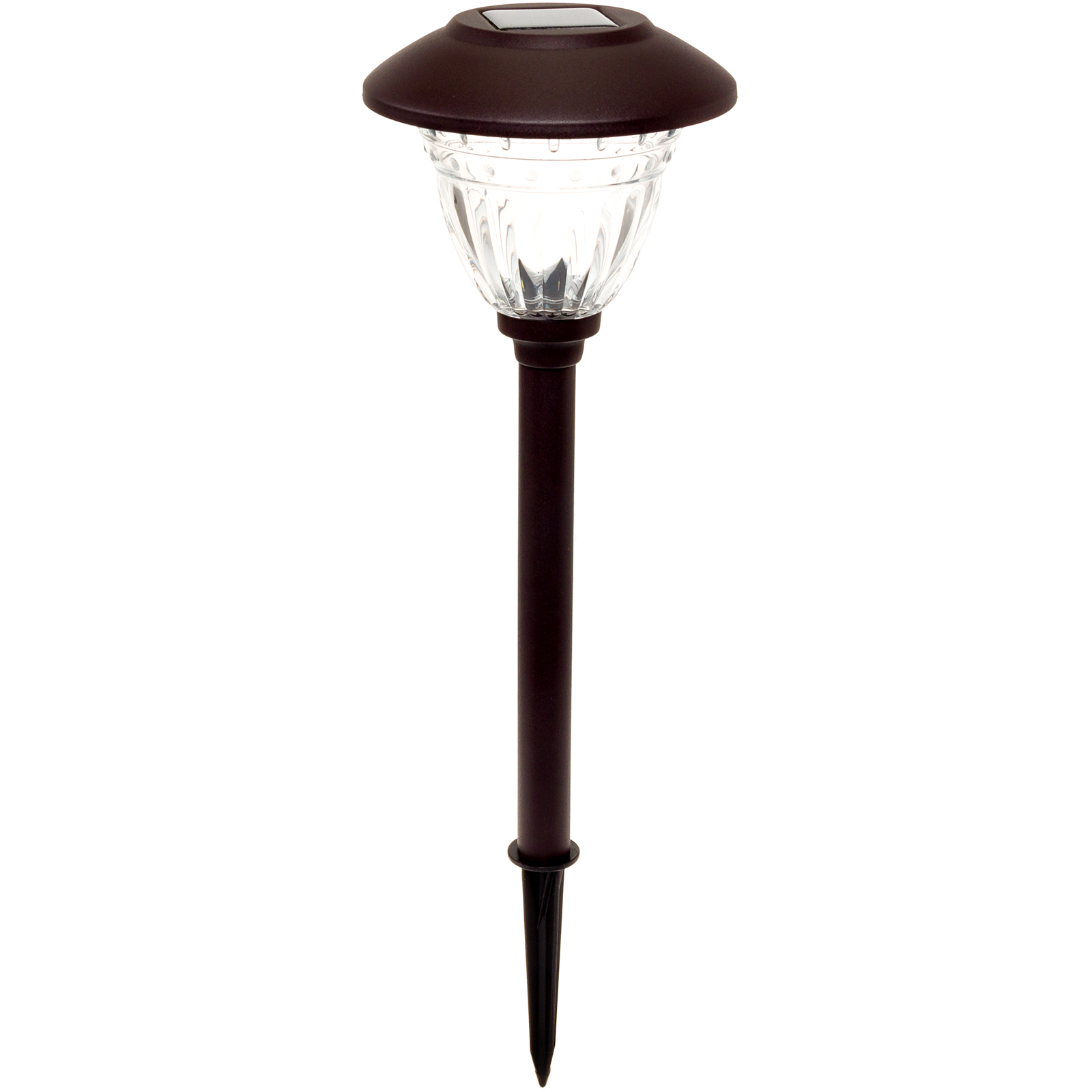 ENERGIZER NEW Stainless Steel LED Solar Stake Path Light Set (10 Pack