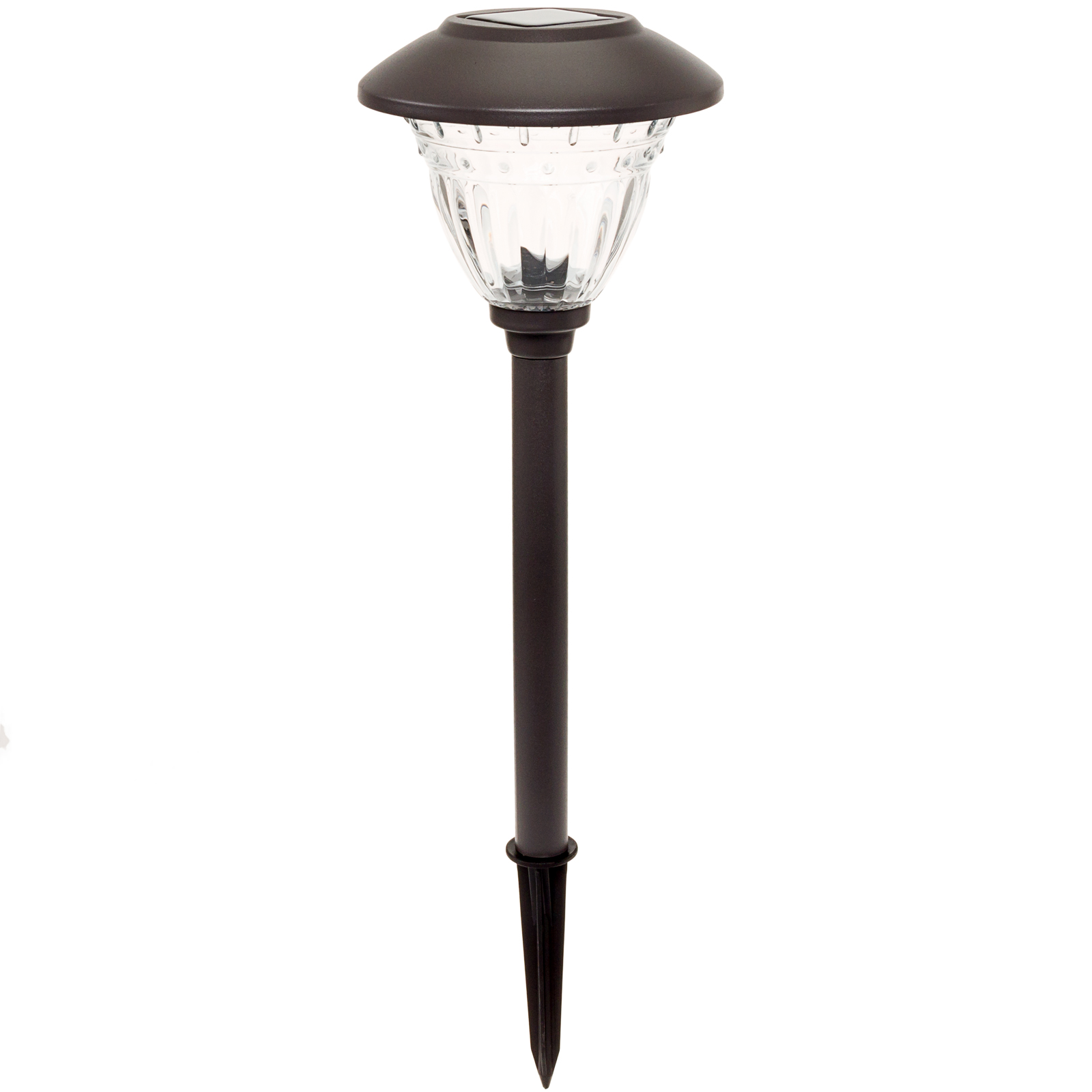 ENERGIZER NEW Stainless Steel LED Solar Stake Path Light Set (10 Pack