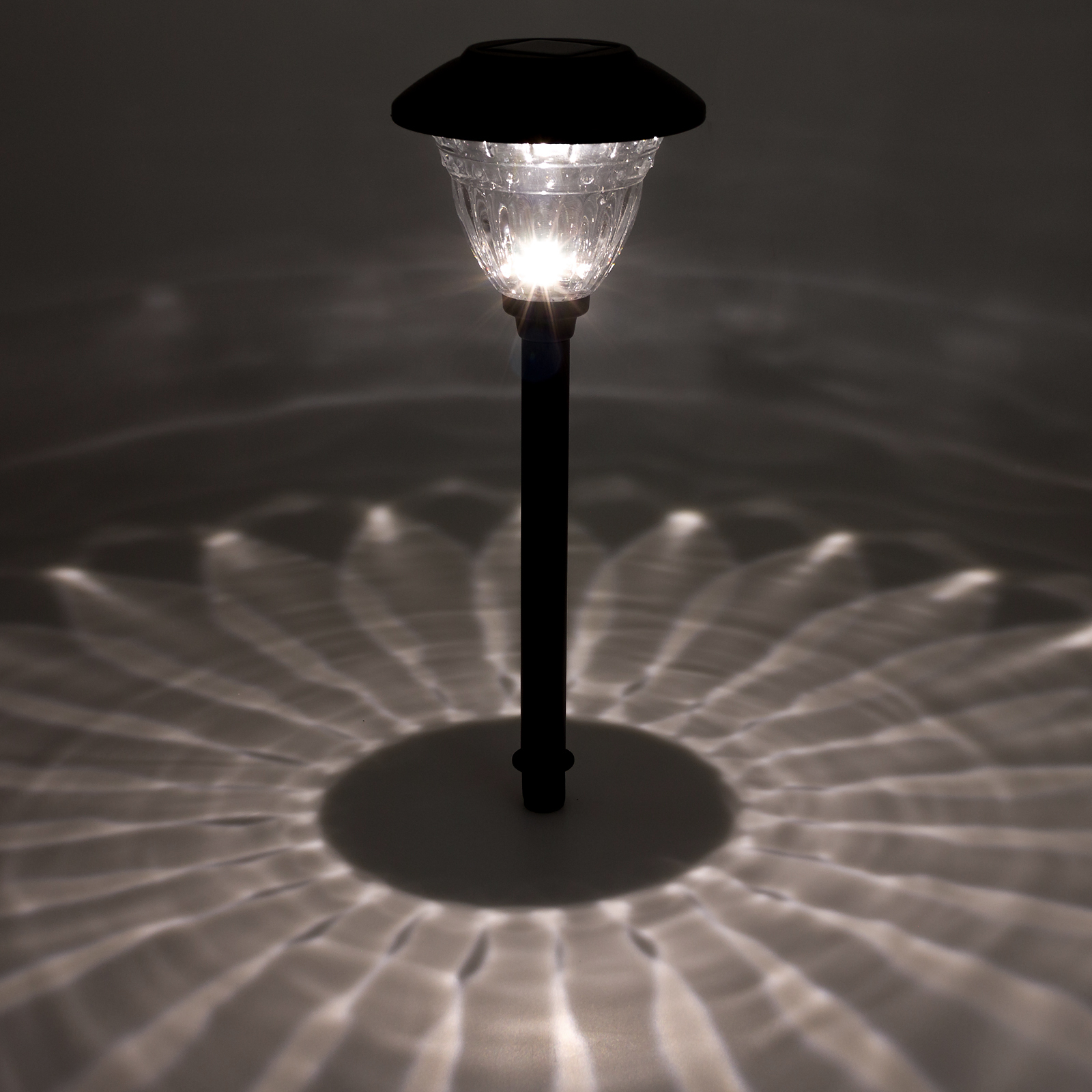 ENERGIZER NEW Stainless Steel LED Solar Stake Path Light Set (10 Pack