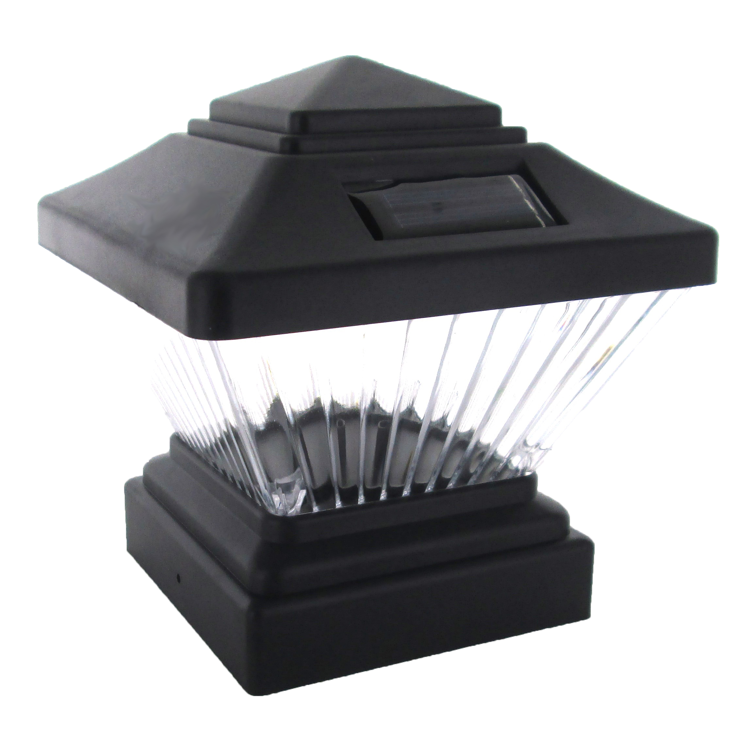 12 Pack Solar Power Outdoor Garden Deck Patio 4x4 Pvc Fence Led Post 12 Pack Solar Power Outdoor Garden Deck Patio