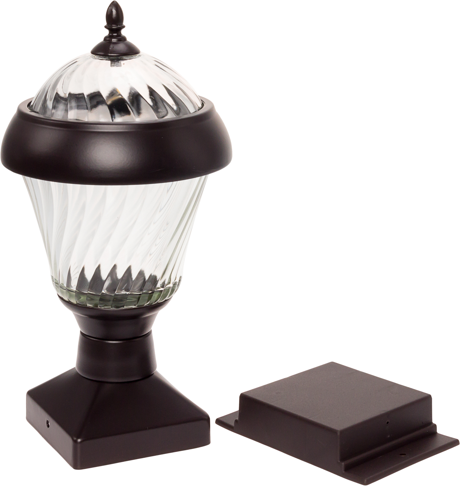 6 Pack GreenLighting Remington Bronze Bahama High End Deck Solar Post