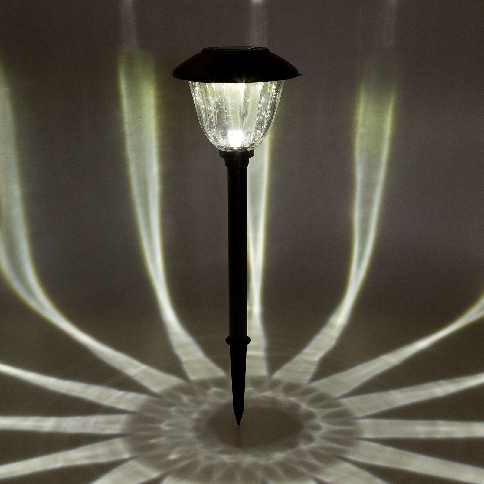 ENERGIZER NEW Stainless Steel LED Solar Stake Path Light Set (10 Pack