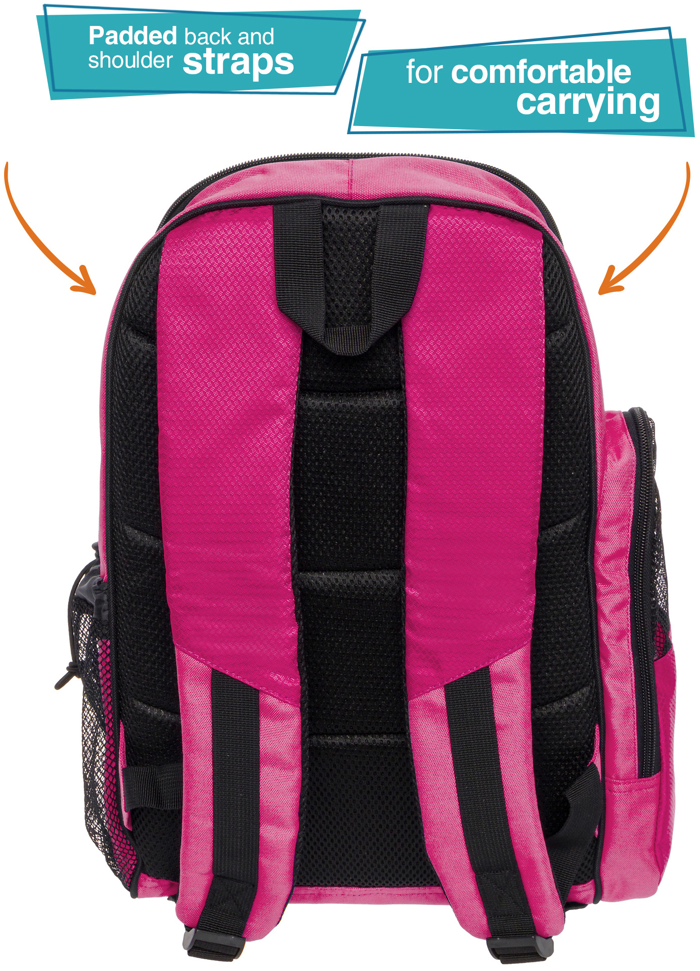 LISH Girl's Large School Sports Basketball Backpack Bag w/ Ball