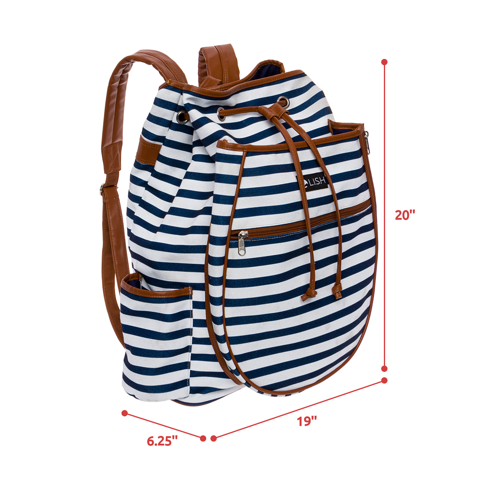 lish tennis backpack
